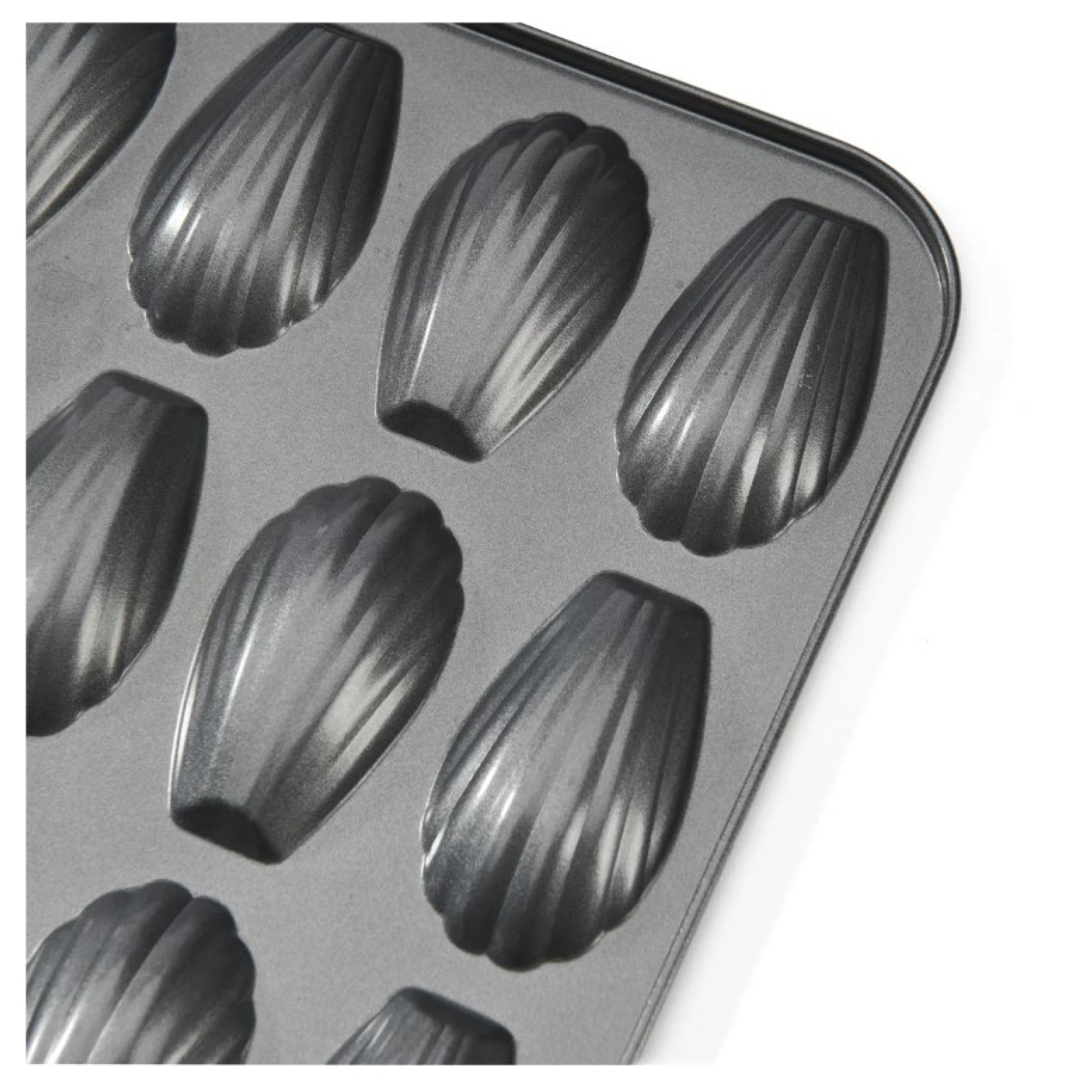 PLAQUE MADELEINES ACIER  ANTIADHÉSIF - DE BUYER