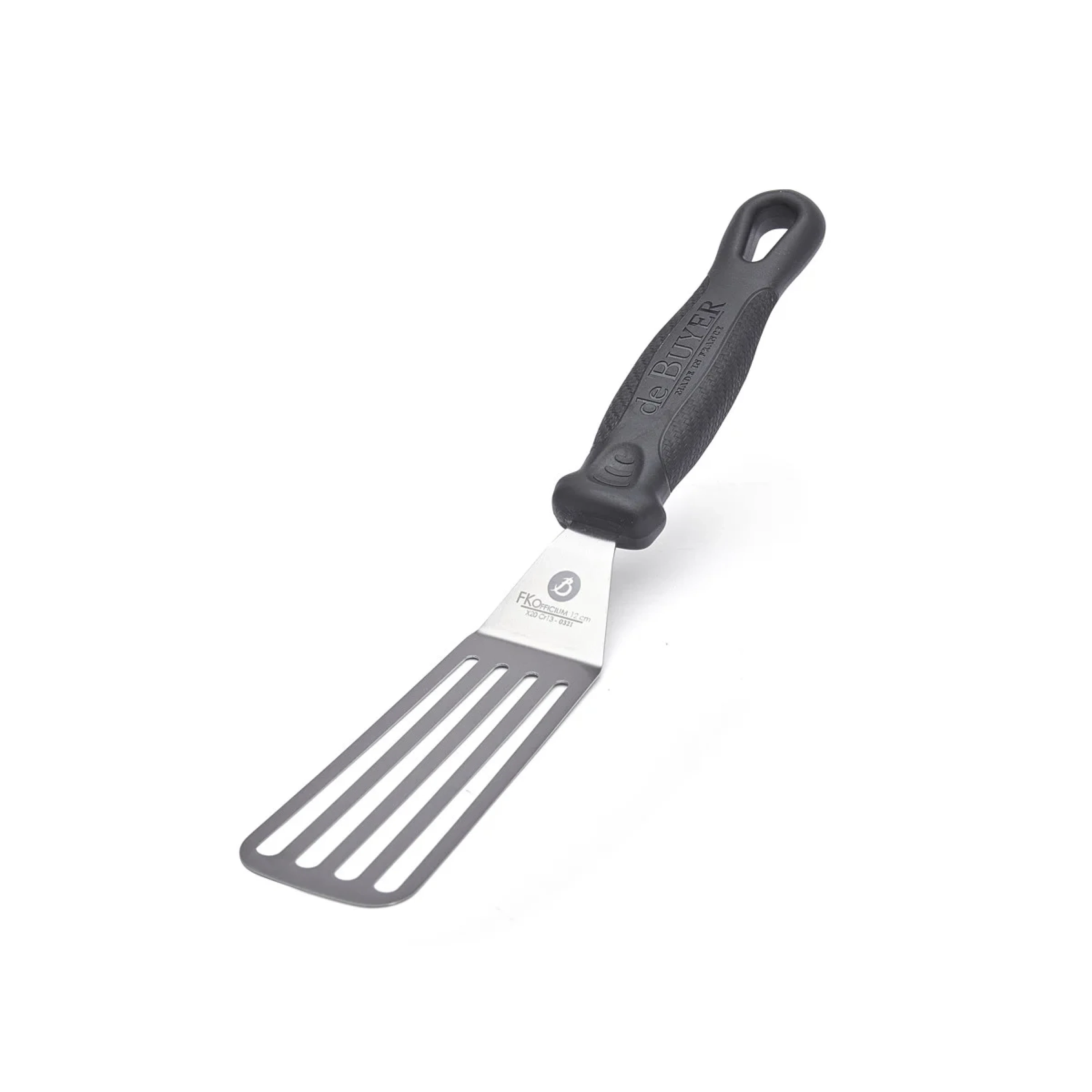 SPATULE DE SERVICE COUDEE FKO Ajourée- DE BUYER