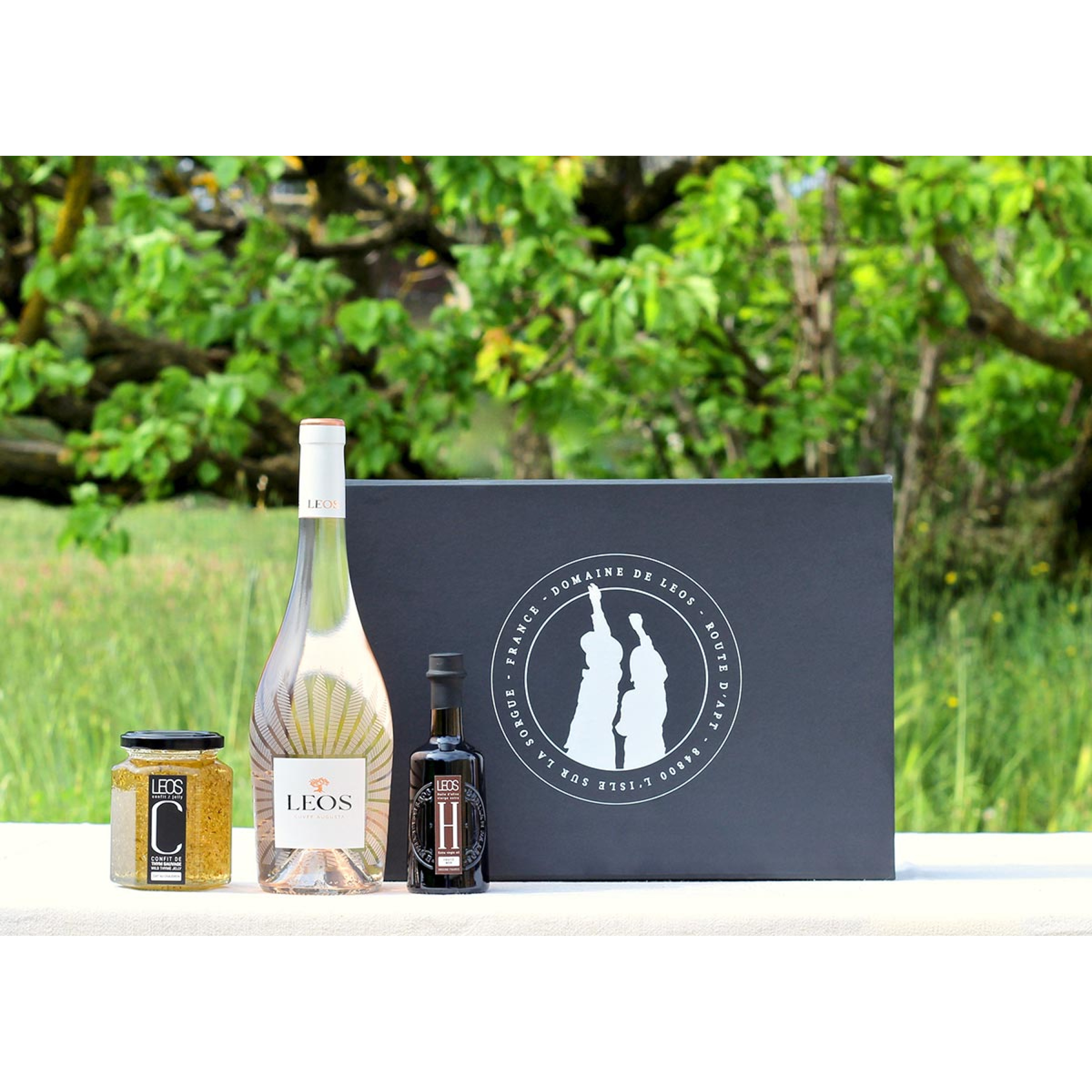 COFFRET SAVEURS & PLAISIRS - DOMAINE DE LEOS