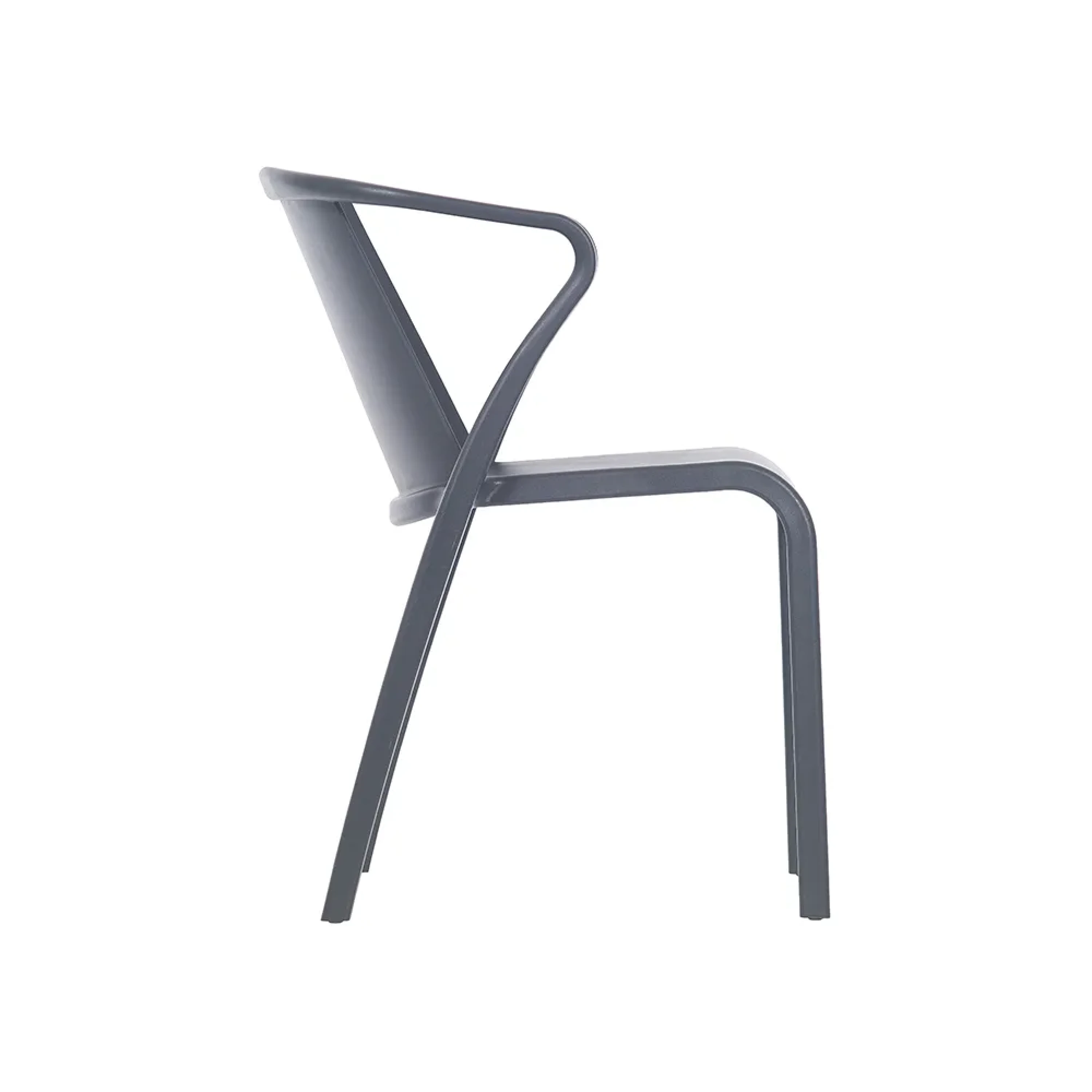 Salon de jardin table meet + 8 fauteuils Fado empilables - Ezpeleta