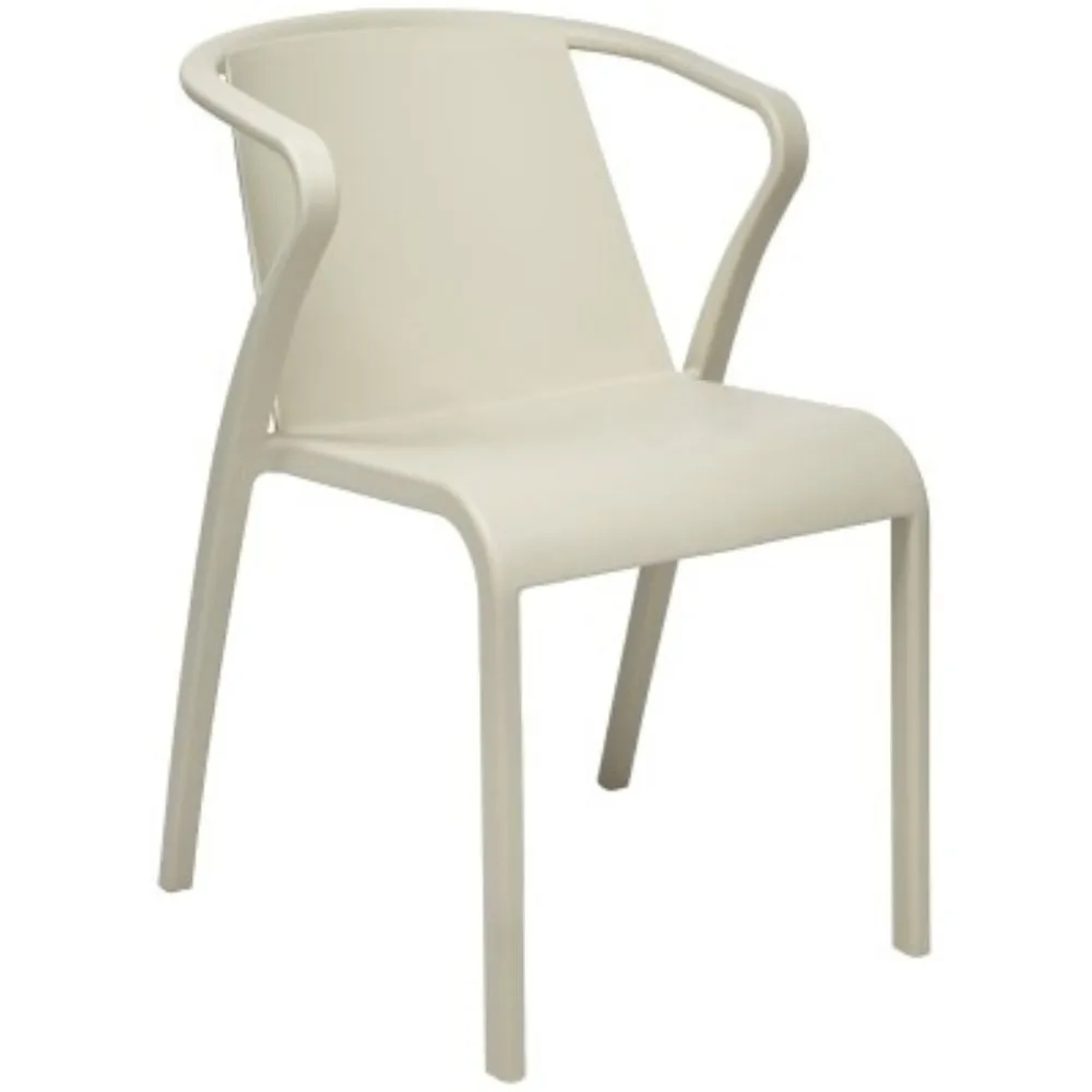 Salon de jardin table meet + 8 fauteuils Fado empilables - Ezpeleta