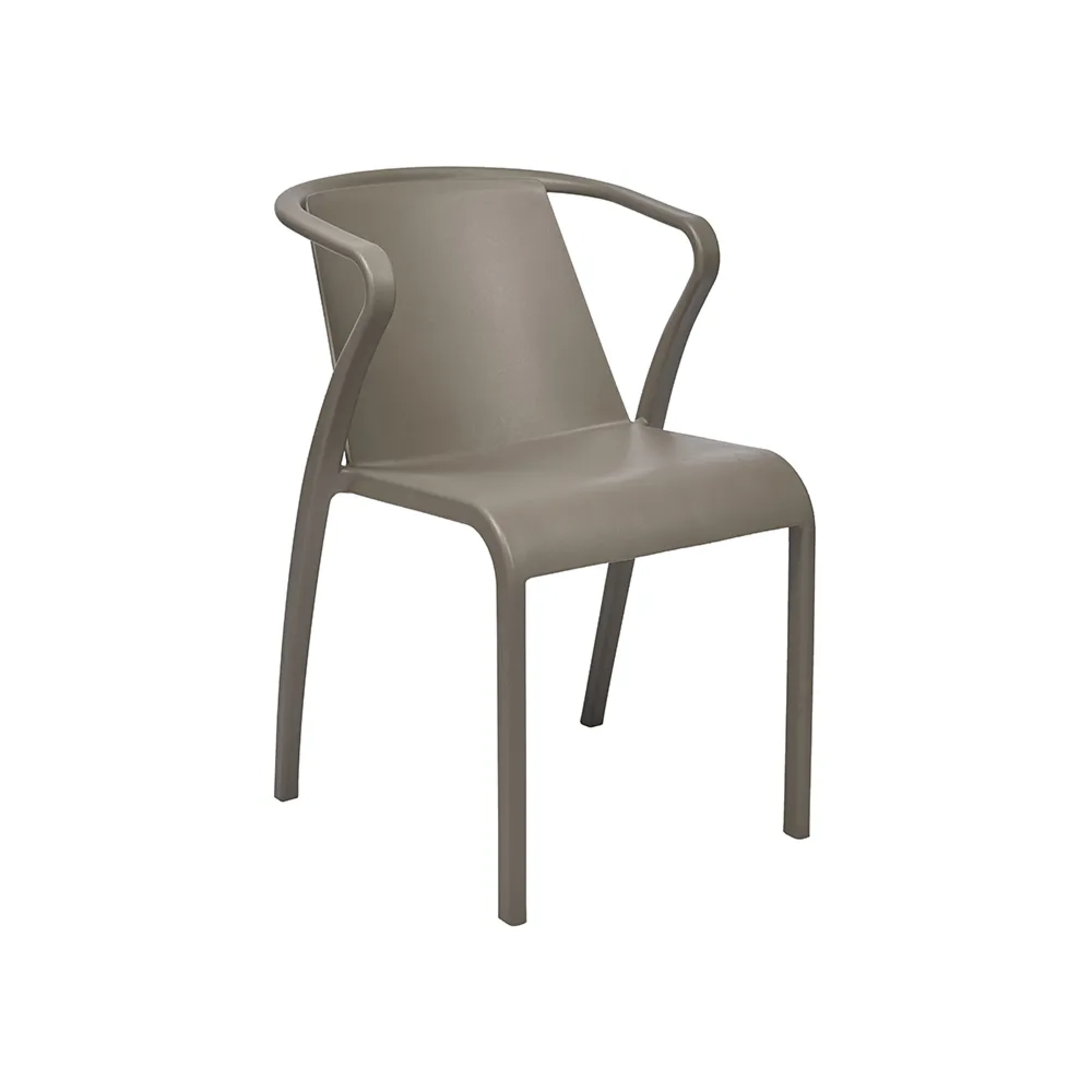 Salon de jardin table meet + 8 fauteuils Fado empilables - Ezpeleta