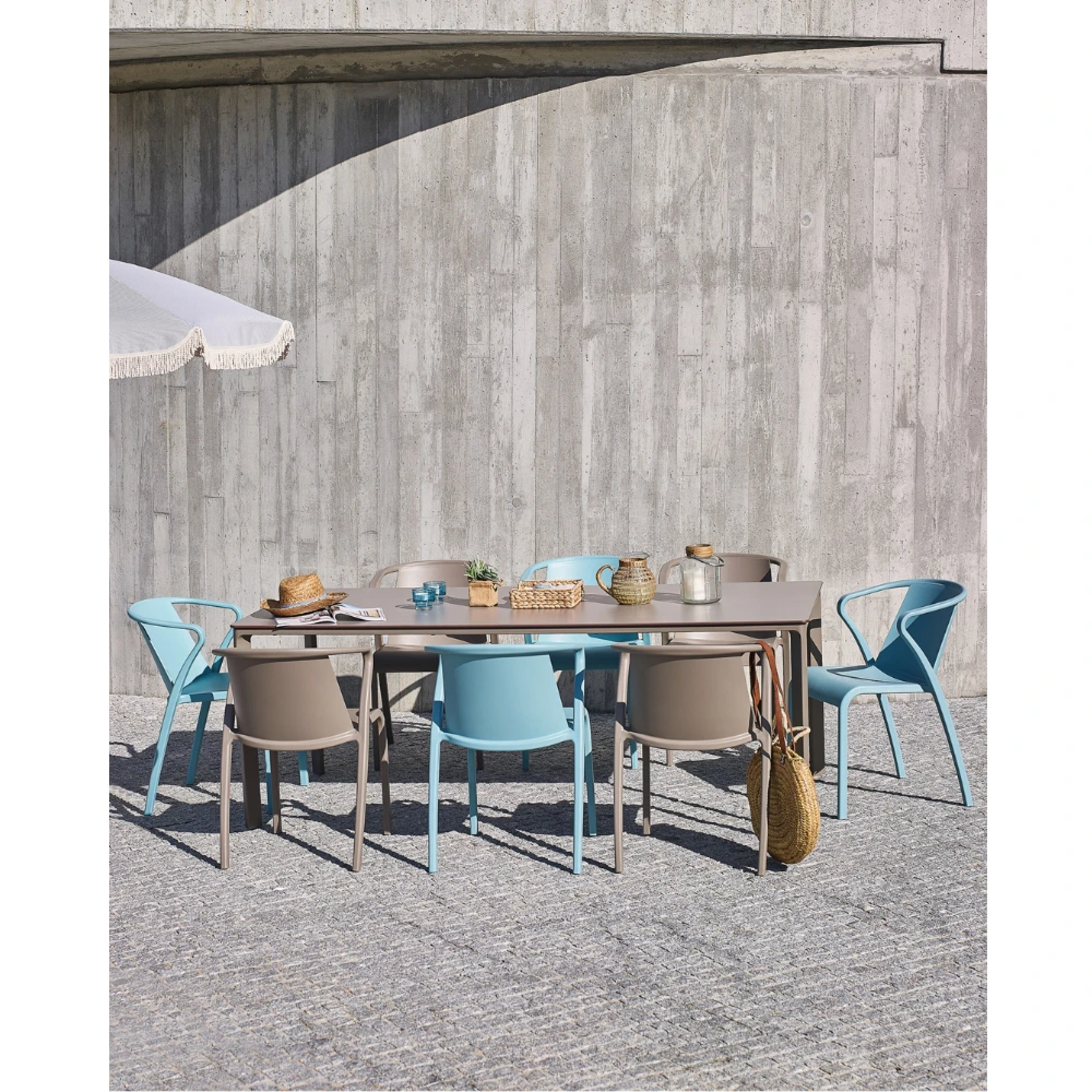 Fauteuil empilable extérieur Fado - EZPELETA PROFESSIONNEL