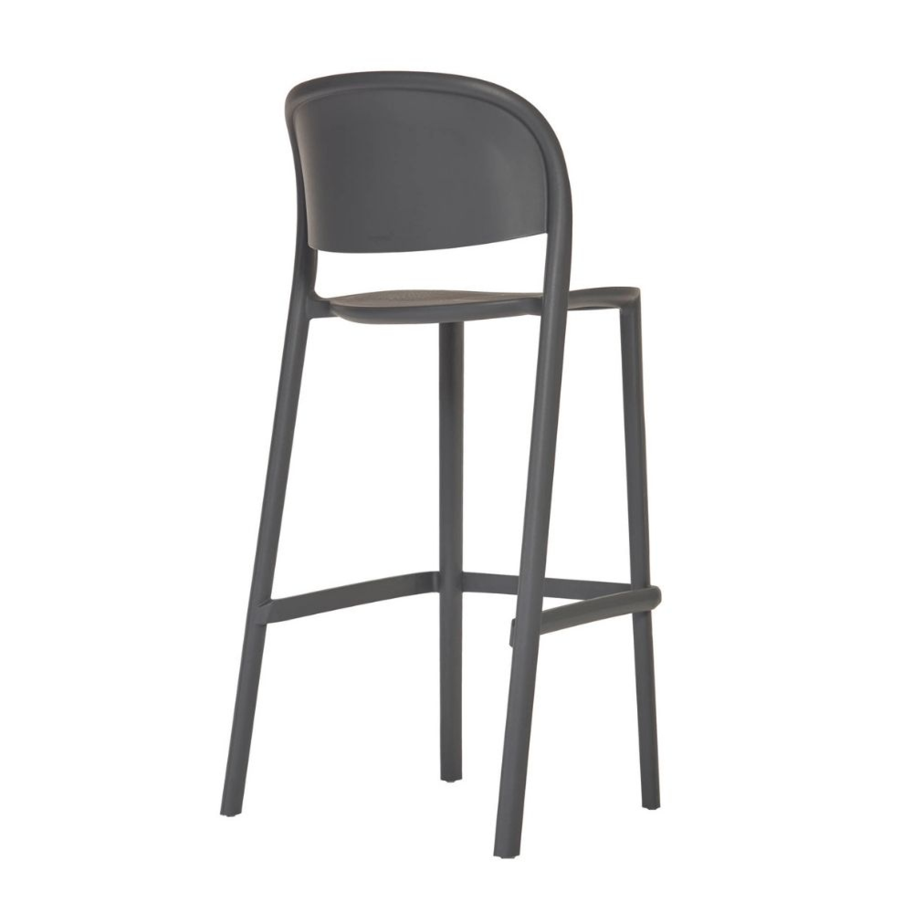 Tabouret haut empilable TRENA - Ezpeleta professionnel
