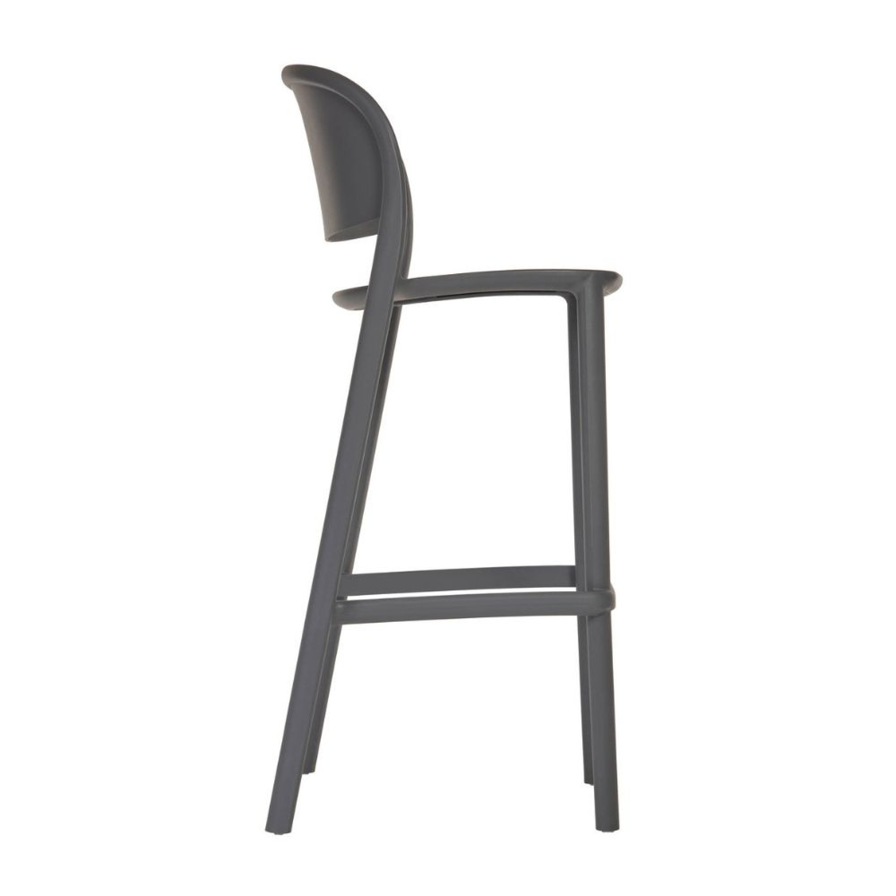 Tabouret haut empilable TRENA - Ezpeleta professionnel