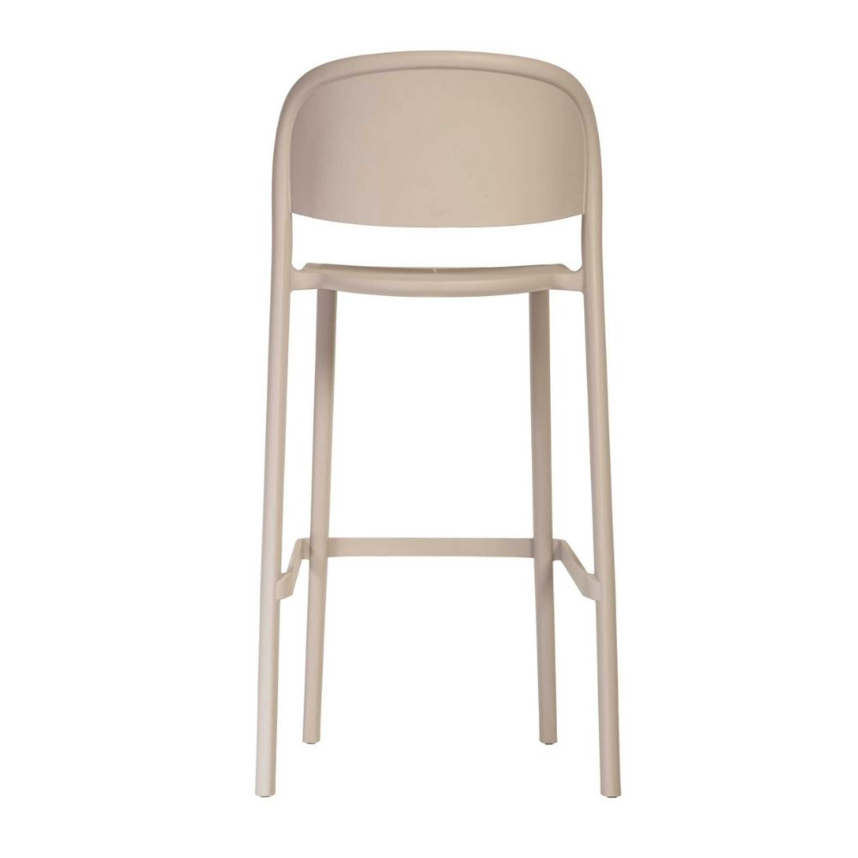 Tabouret haut empilable TRENA - Ezpeleta professionnel