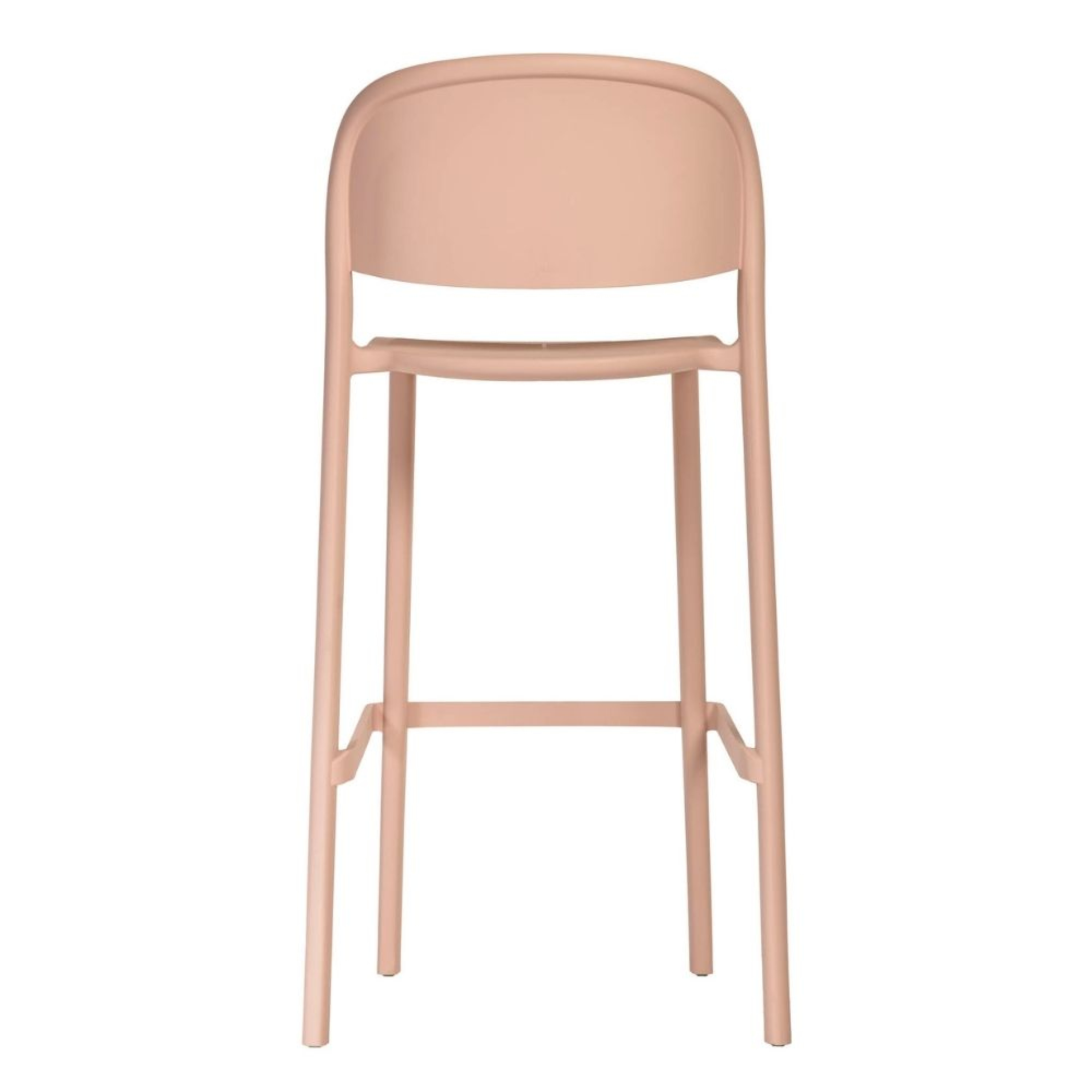 Tabouret haut empilable TRENA - Ezpeleta professionnel