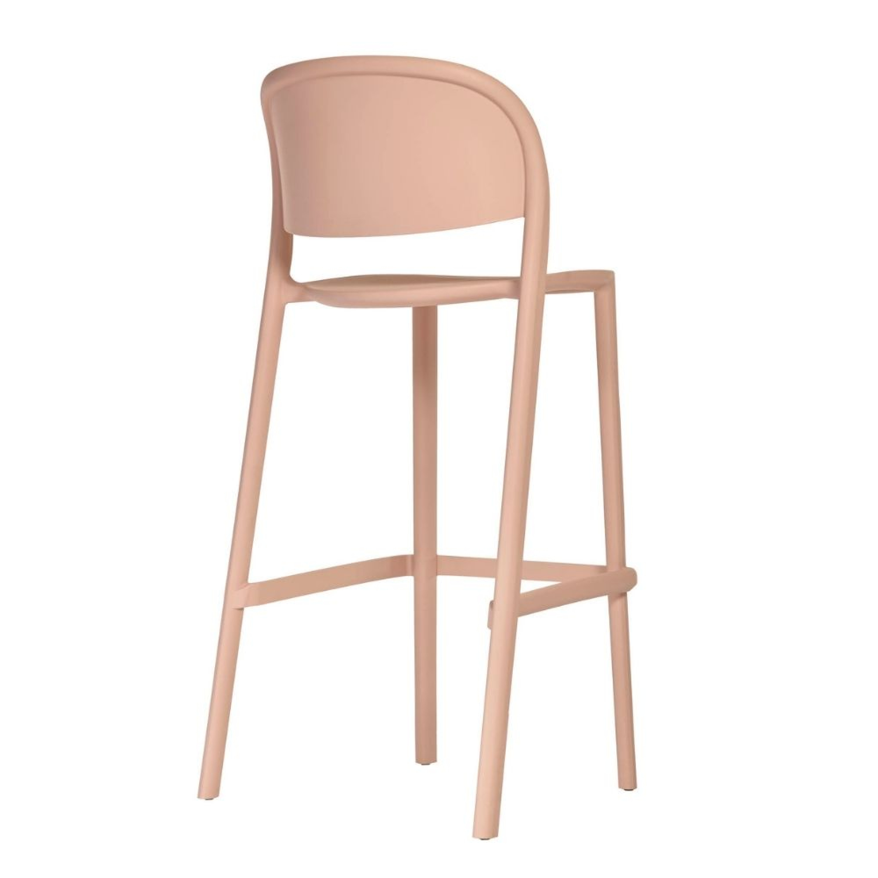 Tabouret haut empilable TRENA - Ezpeleta professionnel