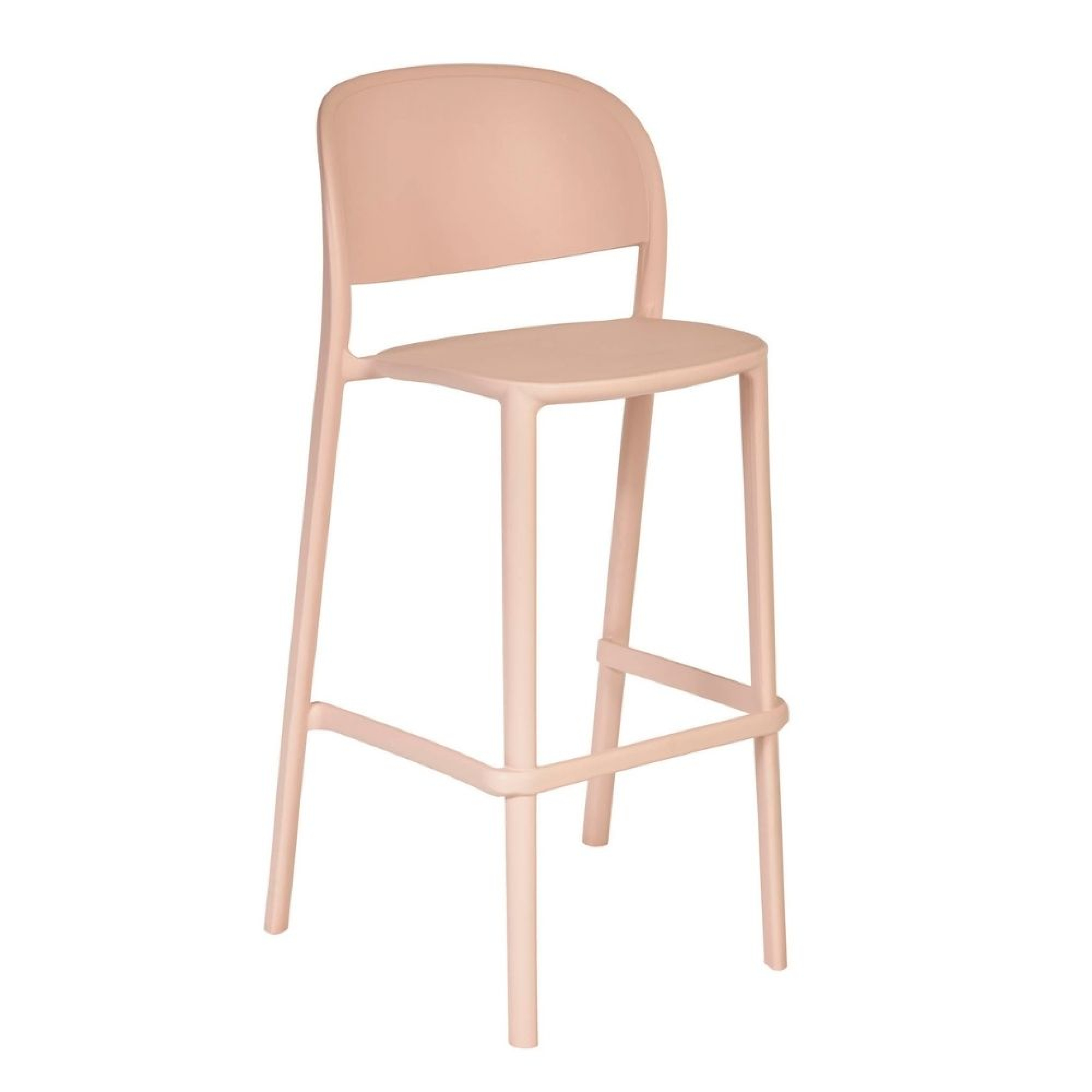 Tabouret haut empilable TRENA - Ezpeleta professionnel