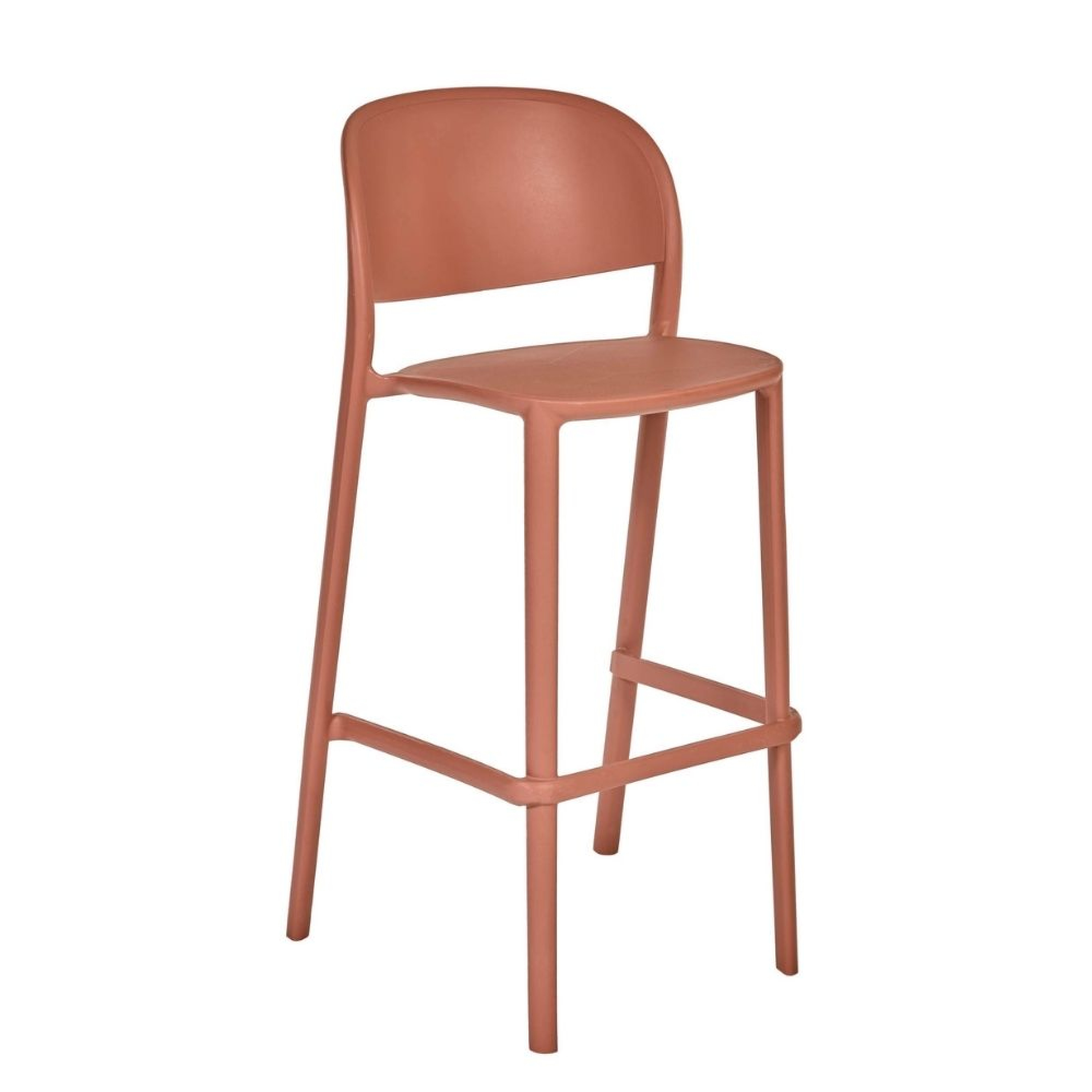 Tabouret haut empilable TRENA - Ezpeleta professionnel