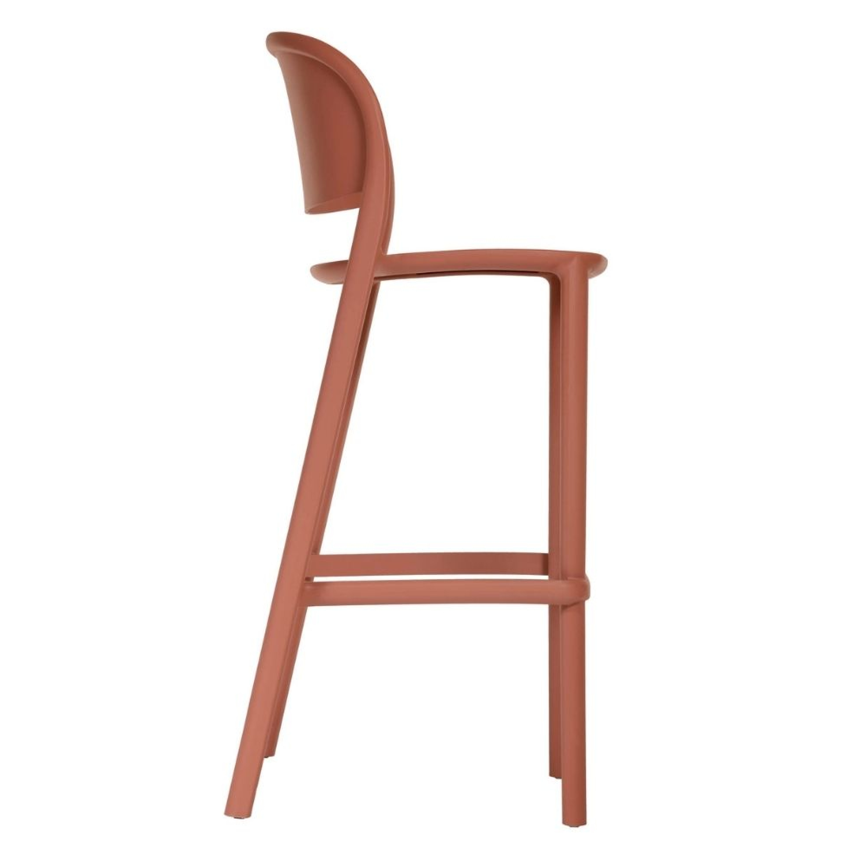 Tabouret haut empilable TRENA - Ezpeleta professionnel