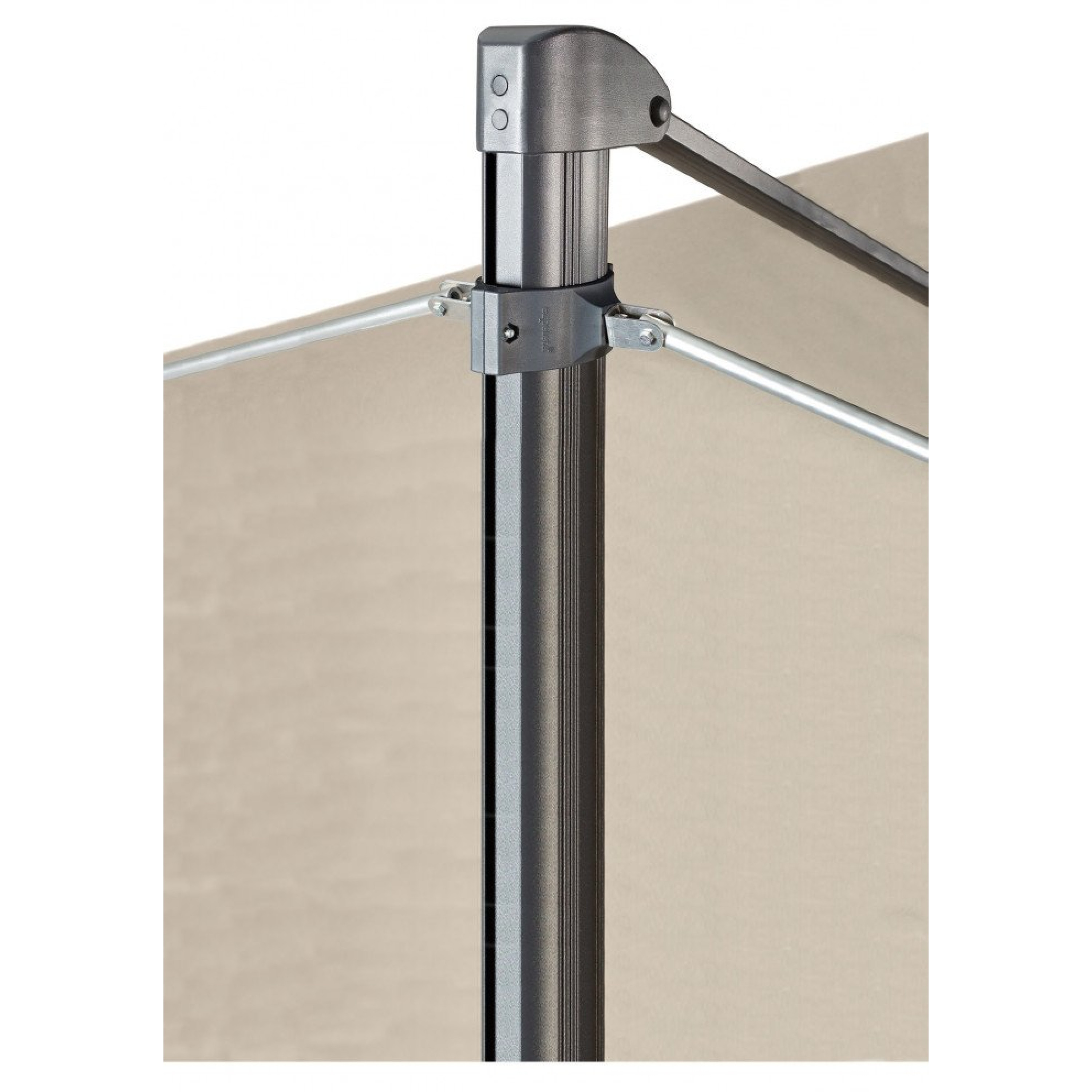 PARASOL DEPORTE FLEXO AVEC PIED EN CROIX - EZPELETA PROFESSIONNEL