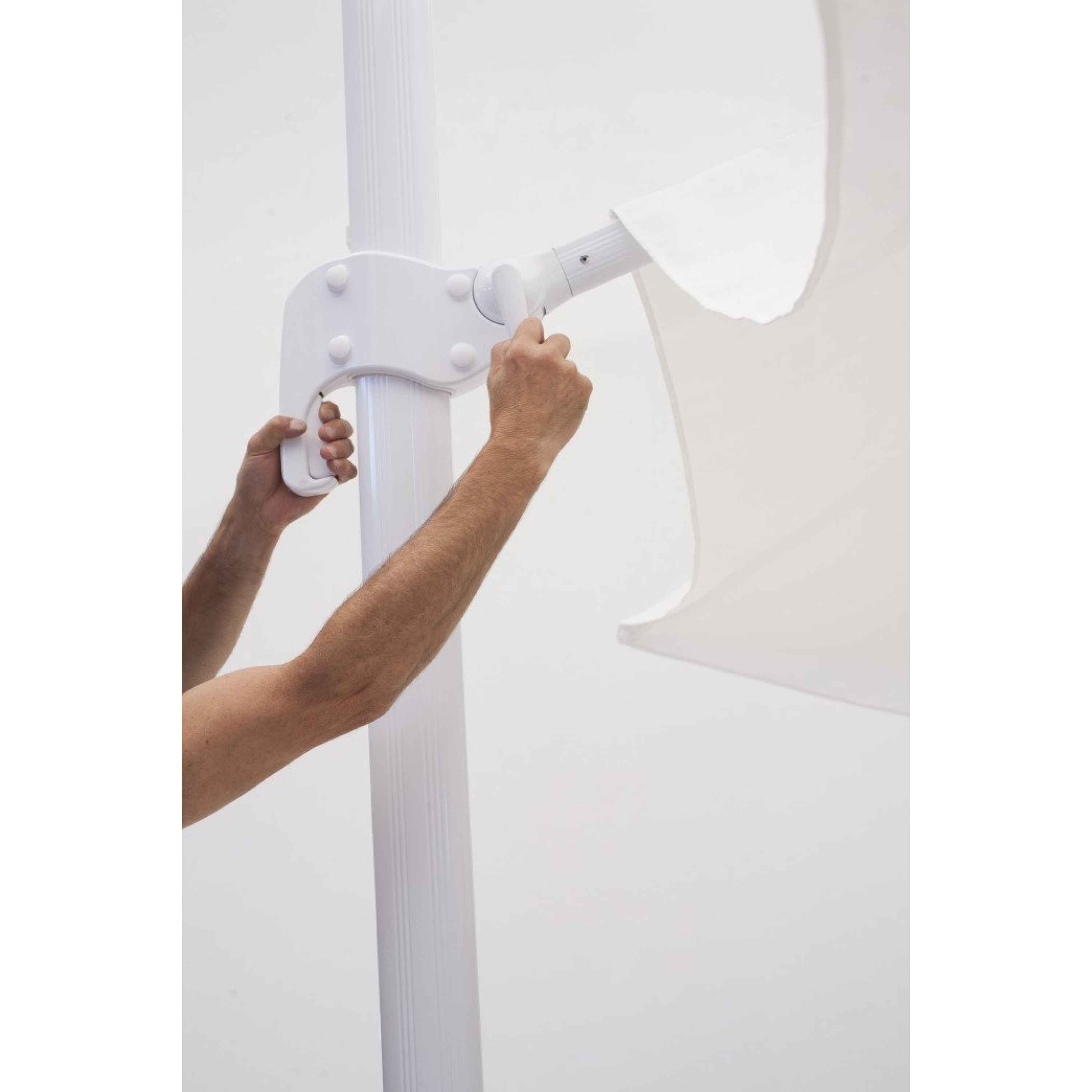 PARASOL DEPORTE FLEXO AVEC PIED EN CROIX - EZPELETA PROFESSIONNEL