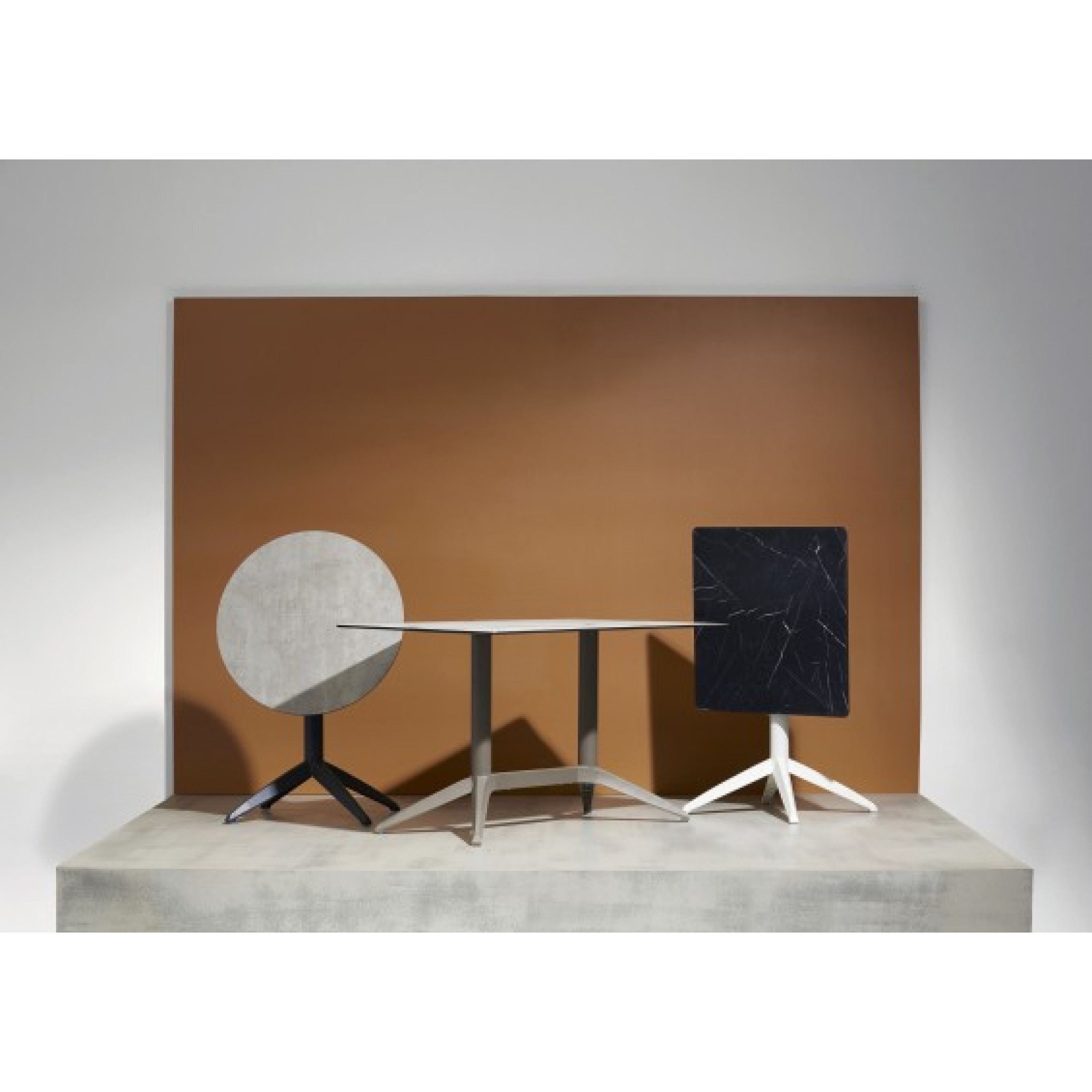 Table QUATRO abattante ronde Ø 70 cm - ezpeleta