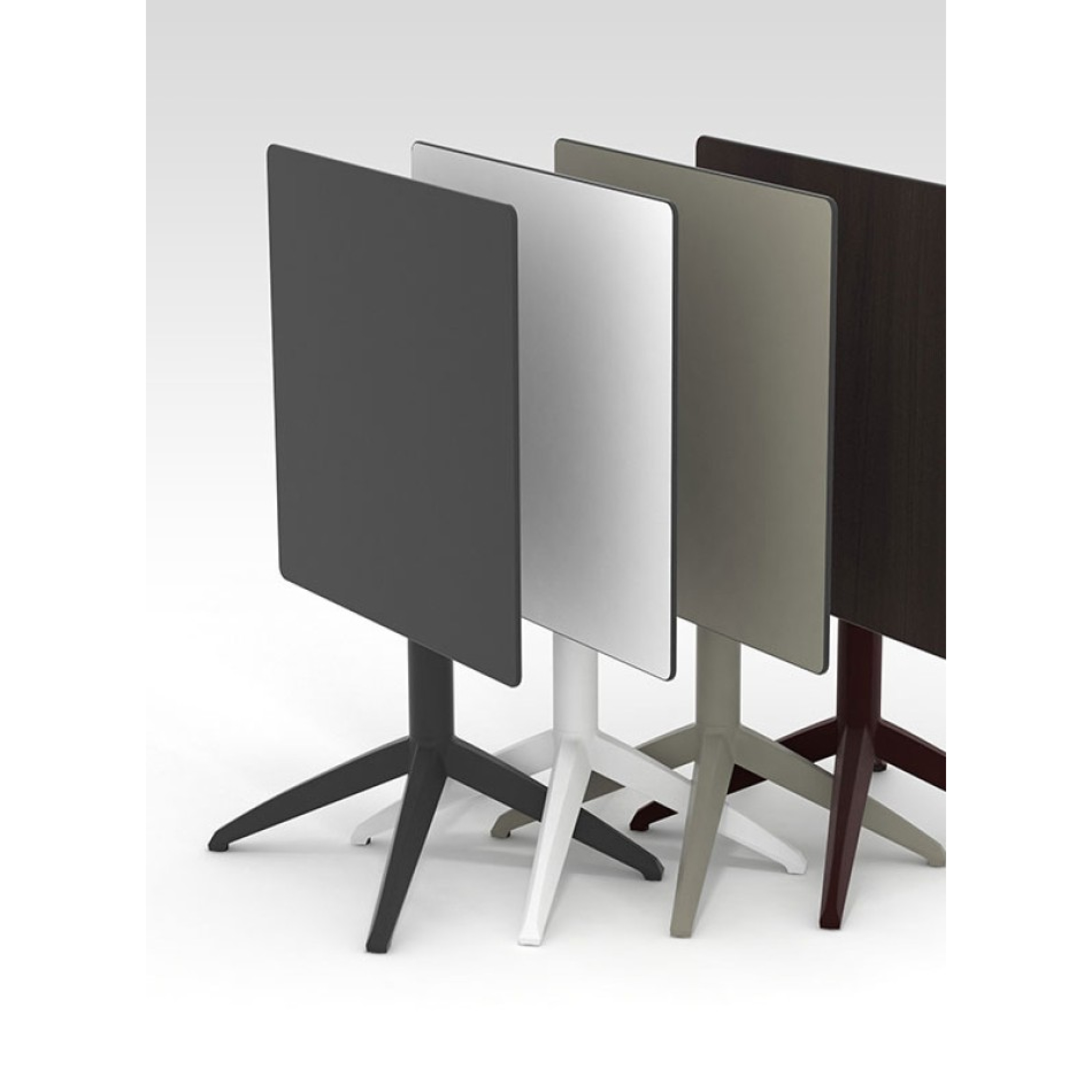 Table quatro abattante 70 x 70 cm - Ezpeleta