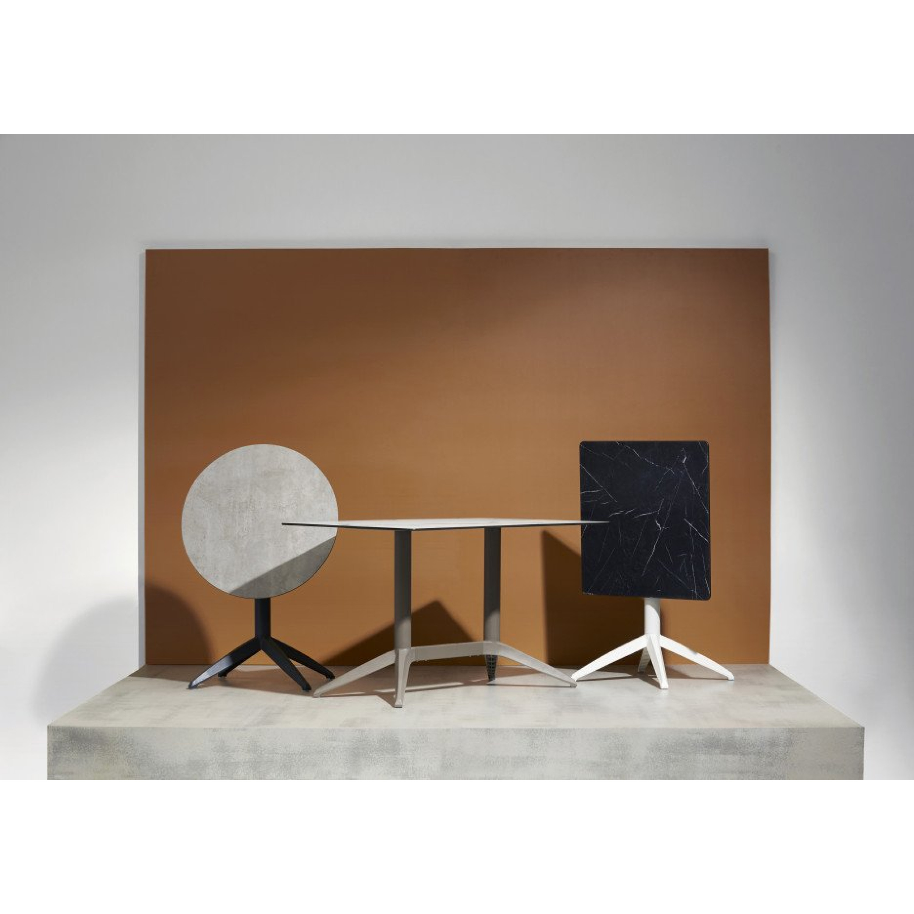 Table QUATRO abattante ronde Ø 60 cm - ezpeleta