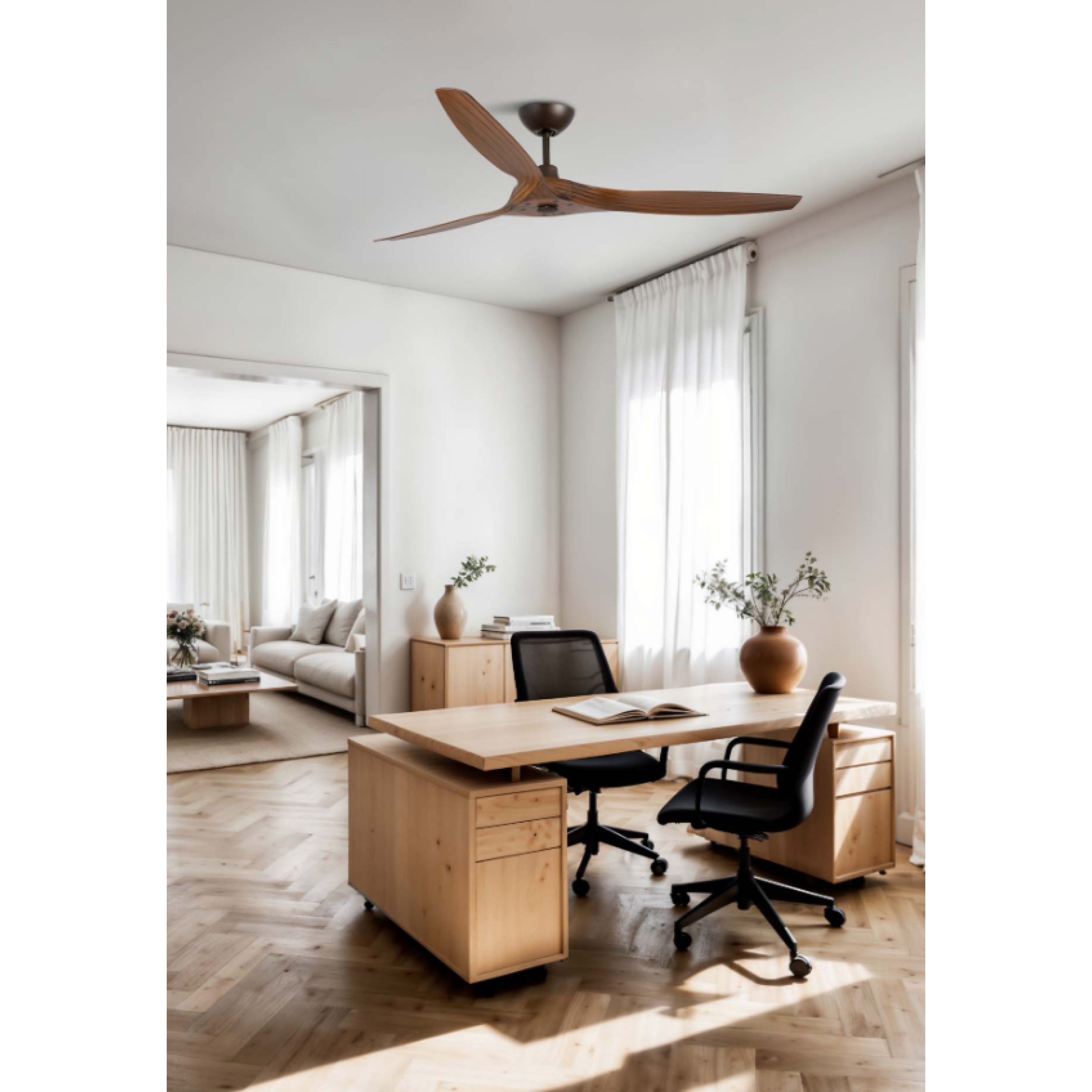 VENTILATEUR DE PLAFOND MOREA L - FARO
