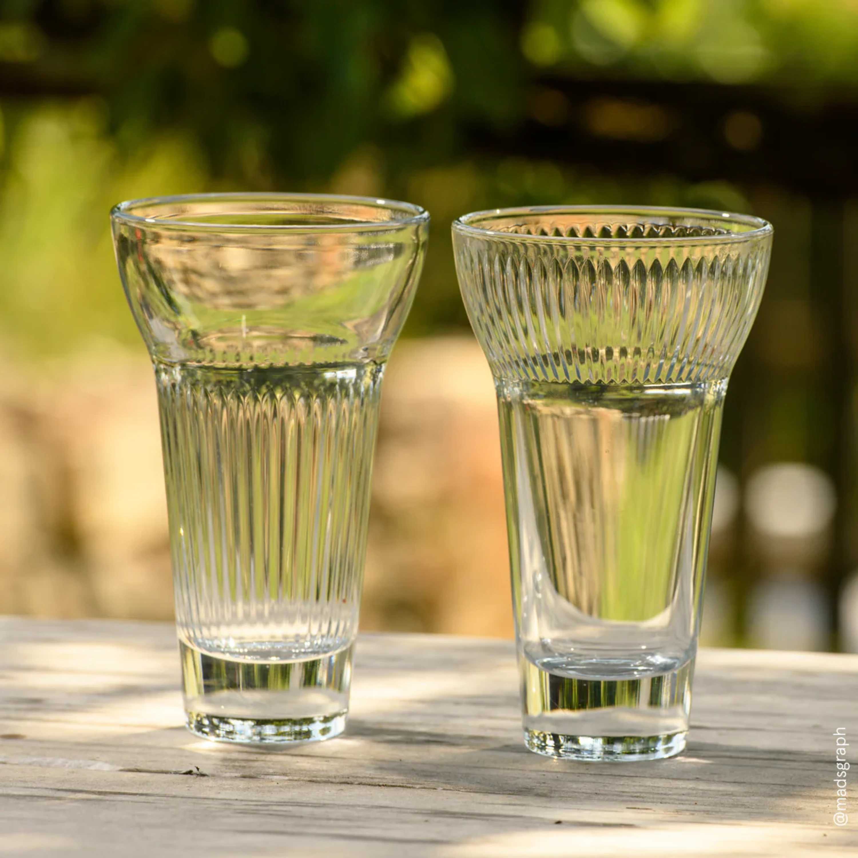 4 verres à pastis CALANQUES - La Rochère