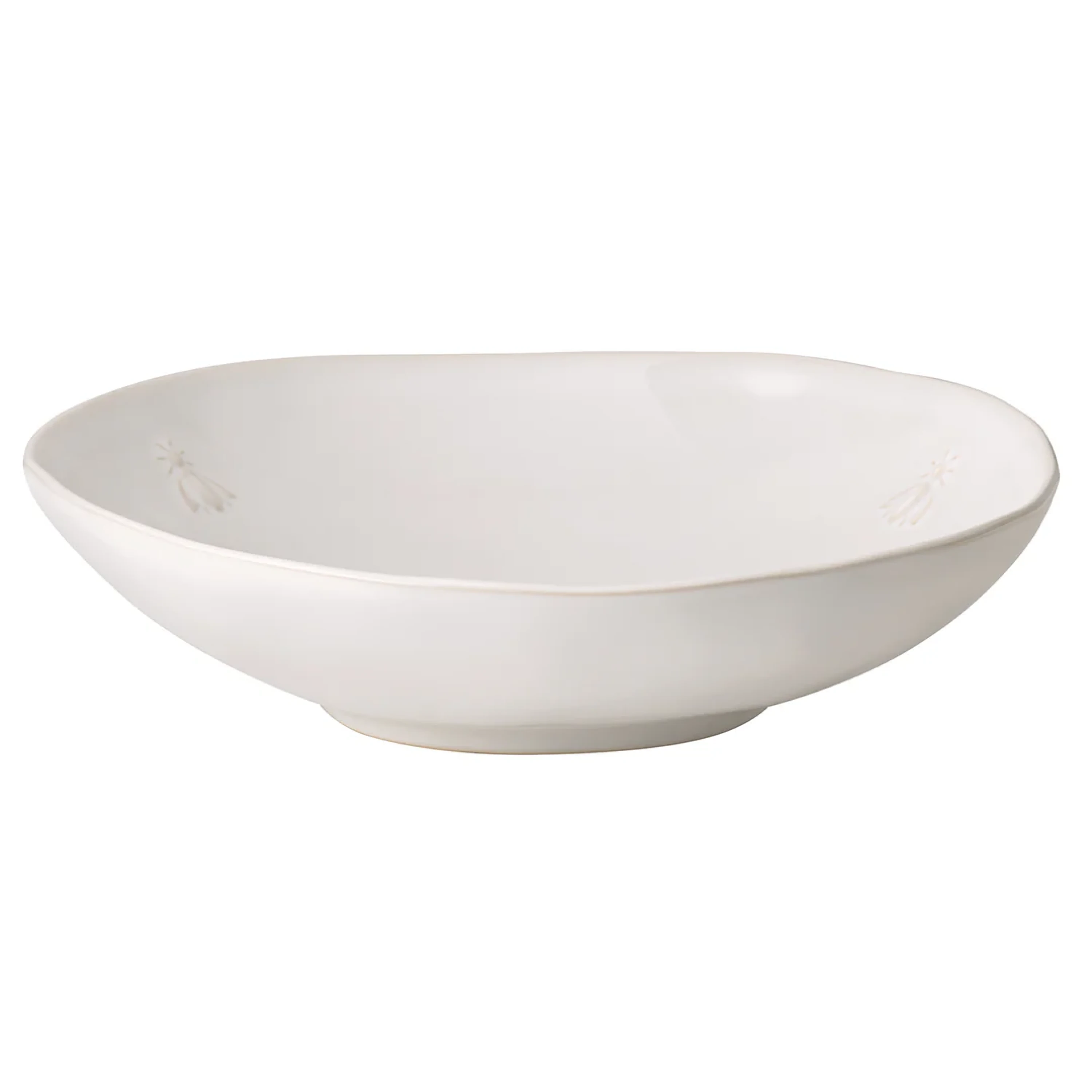 4 ASSIETTES À PÂTES ABEILLE EN CÉRAMIQUE - LA ROCHERE