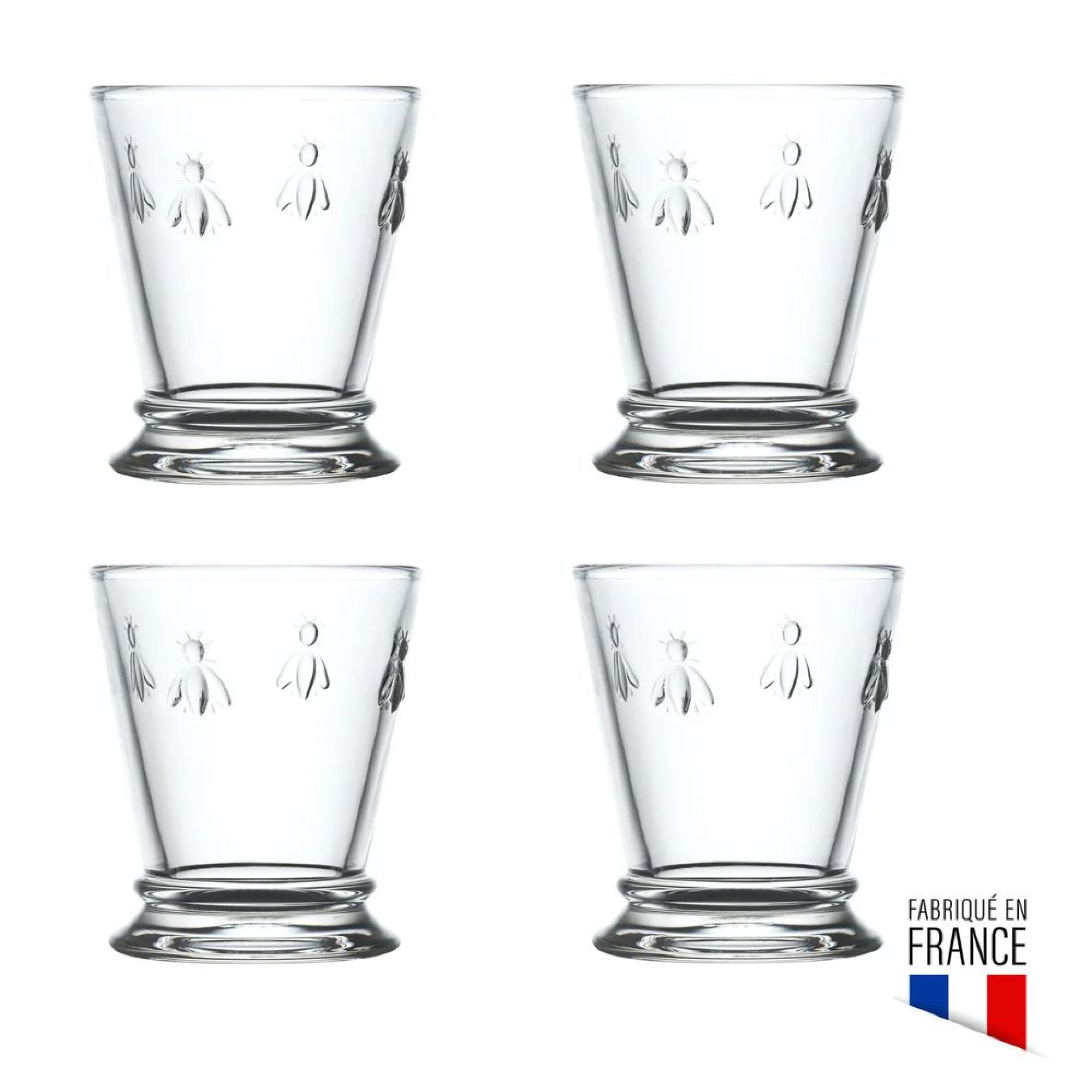 4 gobelets ABEILLE - La Rochère