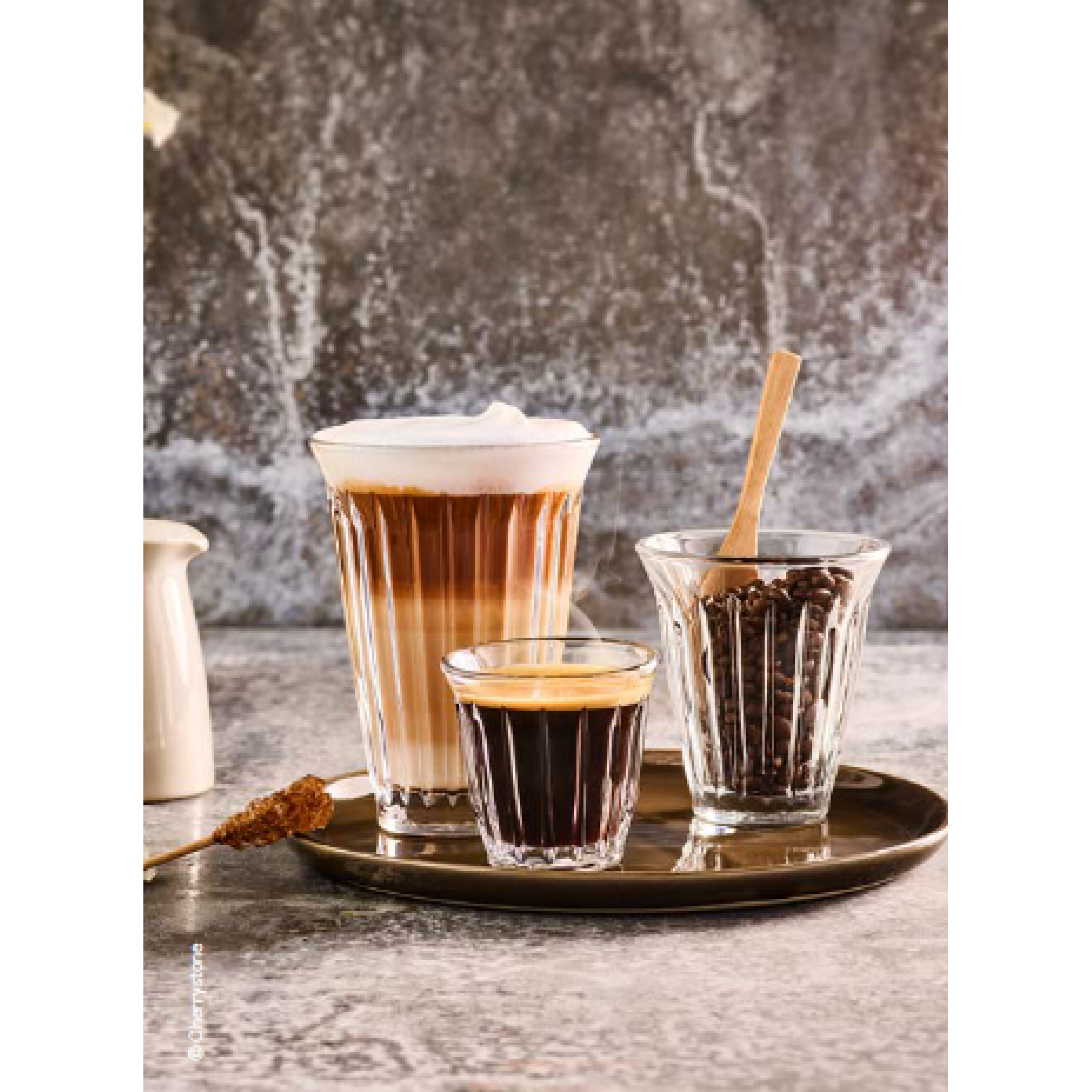 6 TASSES ZINC - LA ROCHÈRE