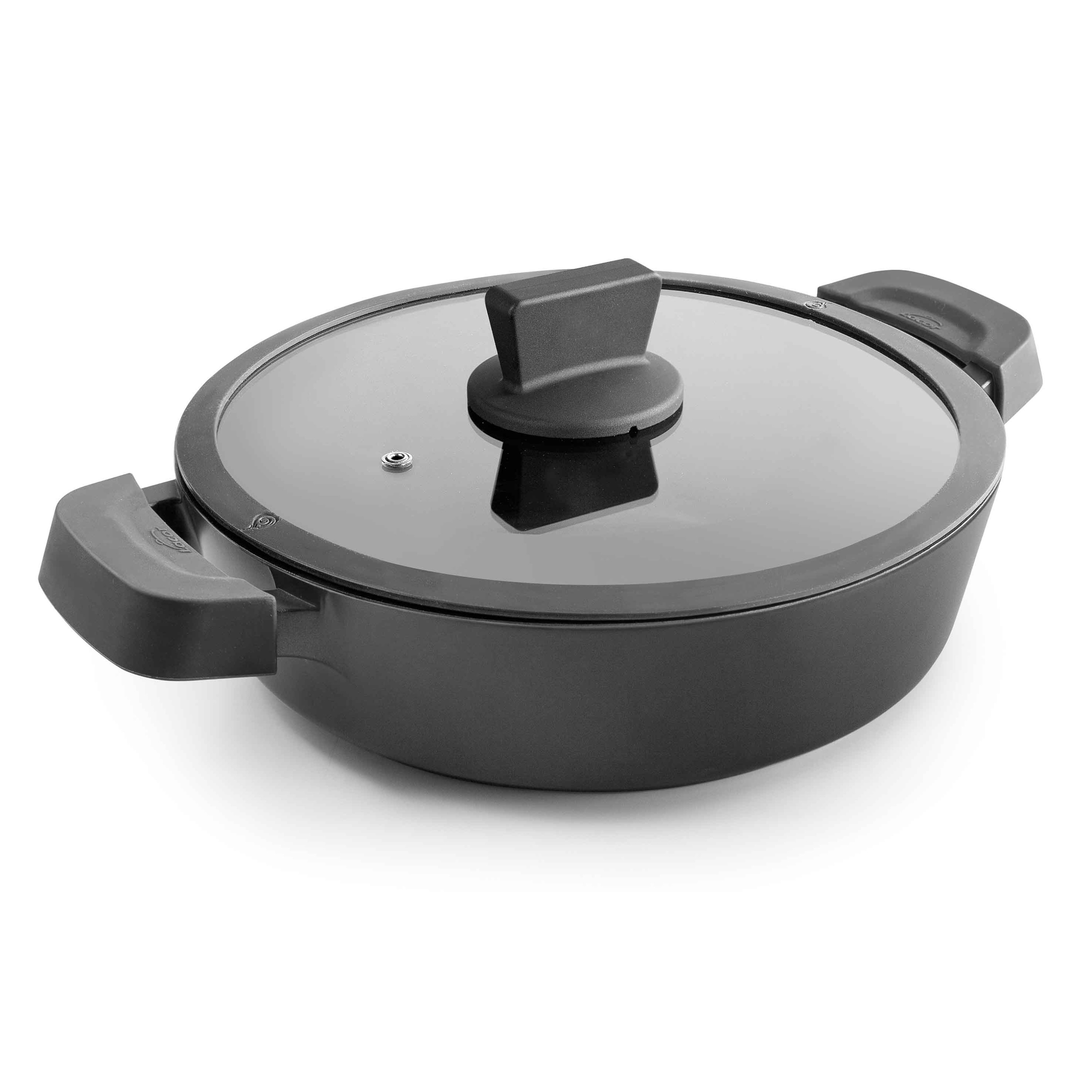 Faitout Bas avec couvercle - COLLECTION TITANIUM PRO