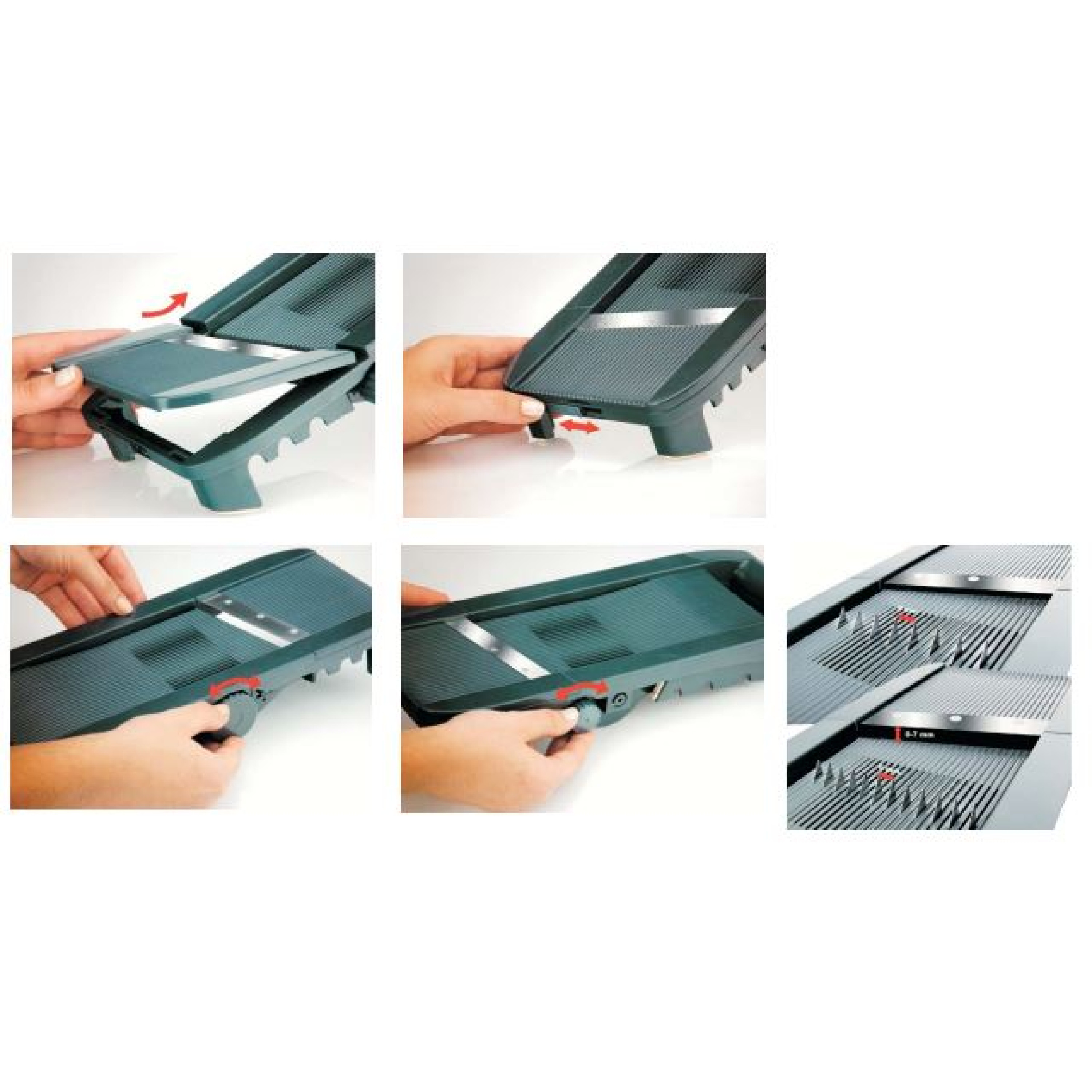 MANDOLINE MULTI-RAPES ET PRESSE FRUITS