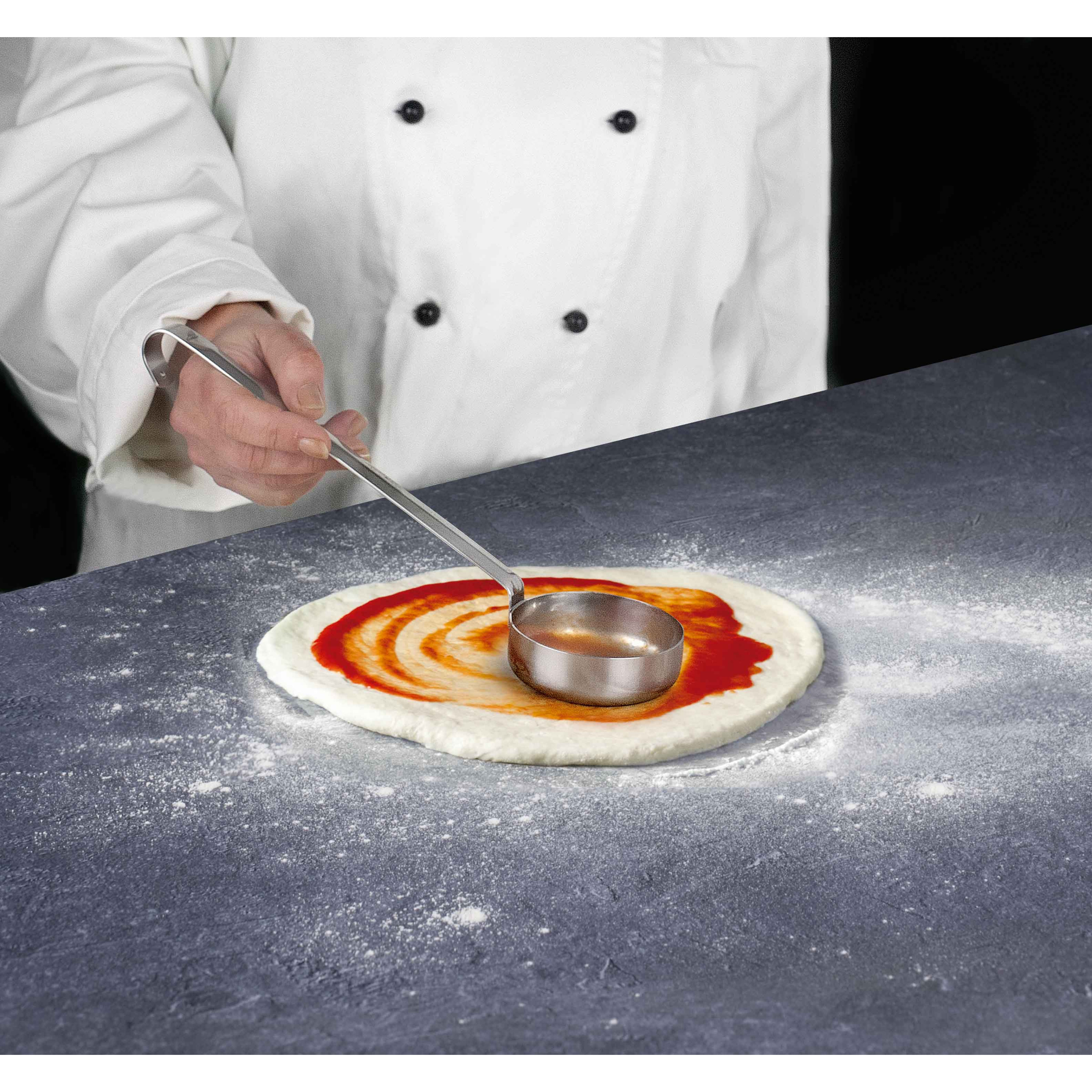 Louche à sauce en inox