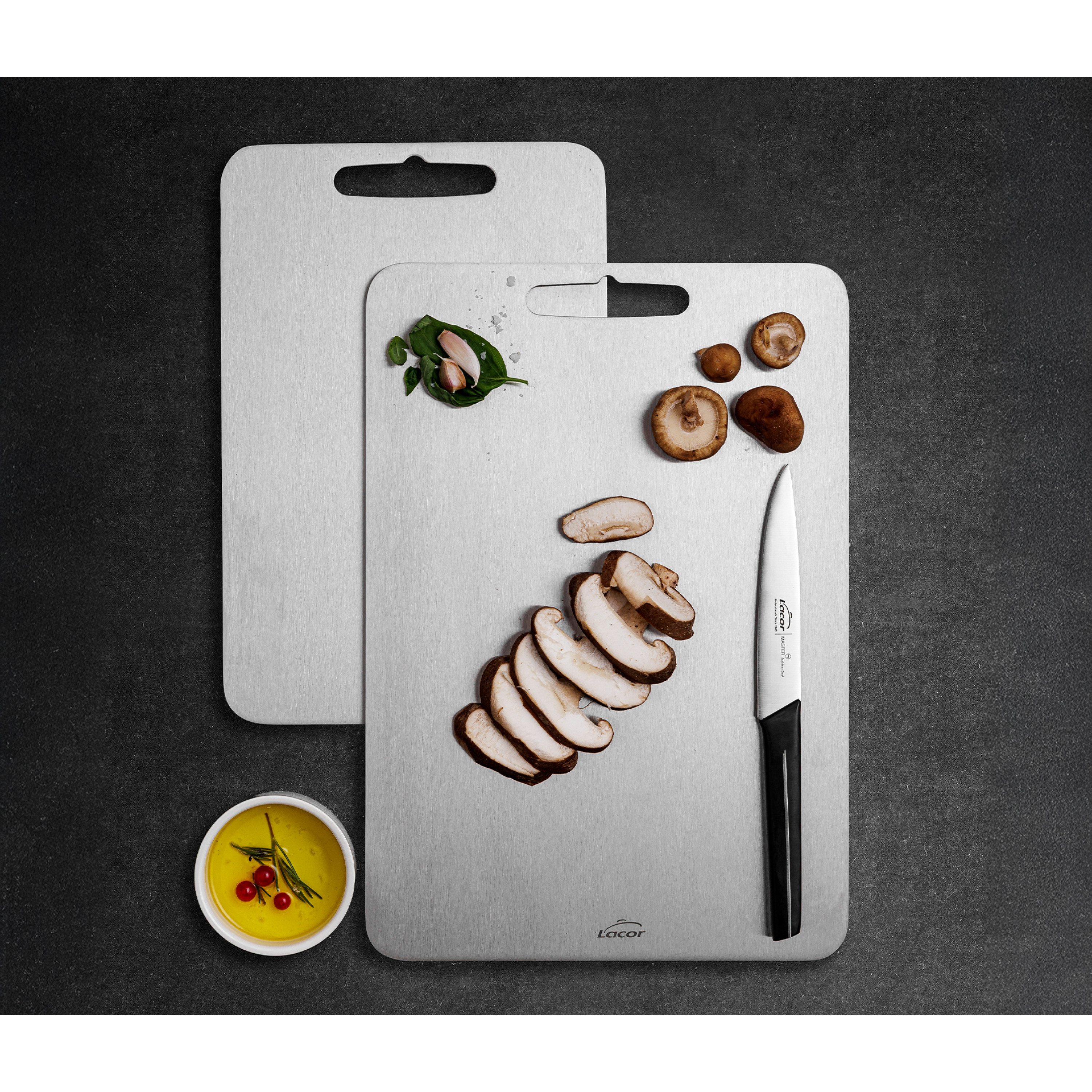 PLANCHE A DECOUPER INOX 18/10