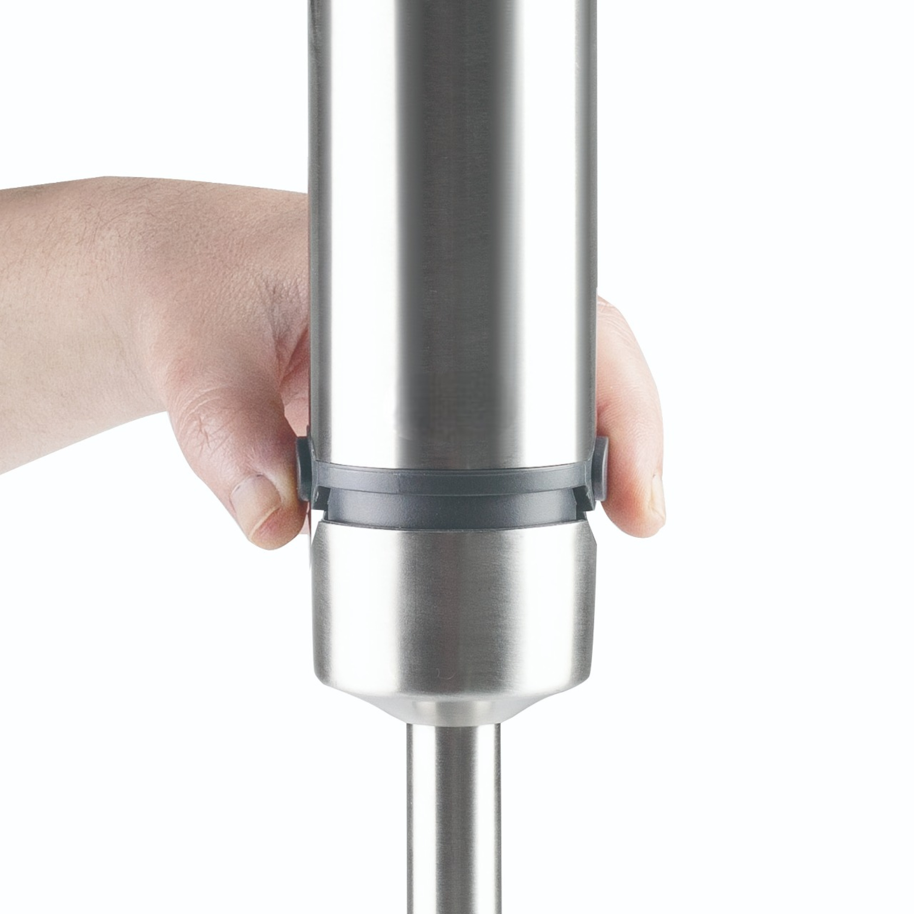 MIXEUR A SOUPE INOX AVEC GOBELET