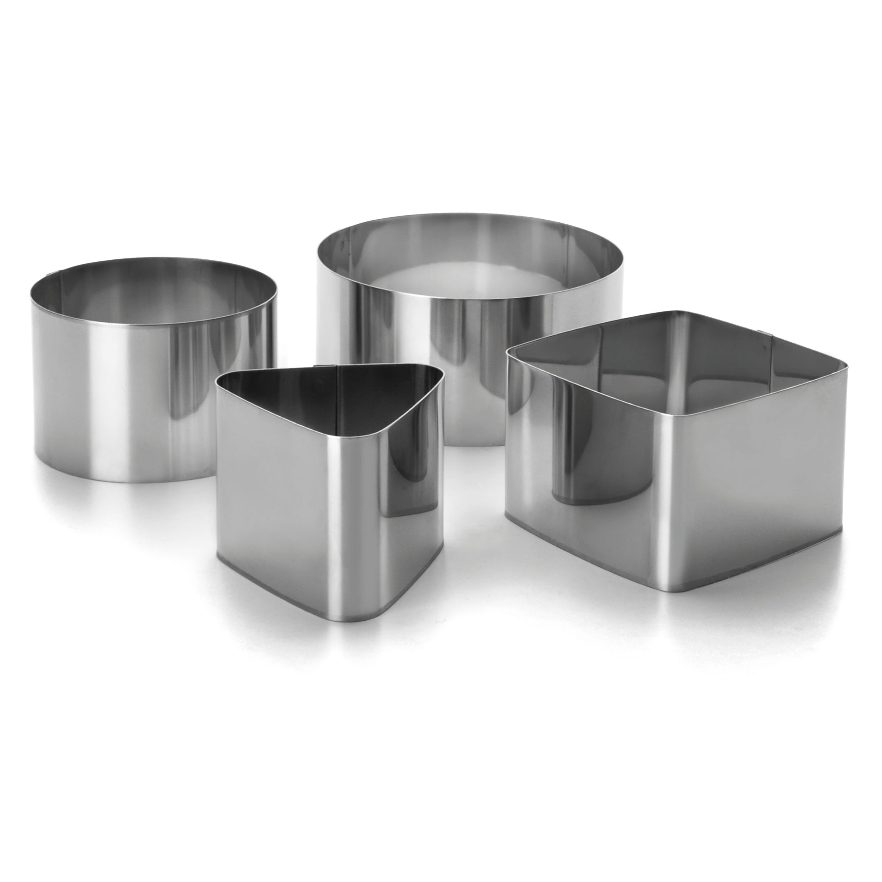 Ensemble de 4 moules à pâtisserie