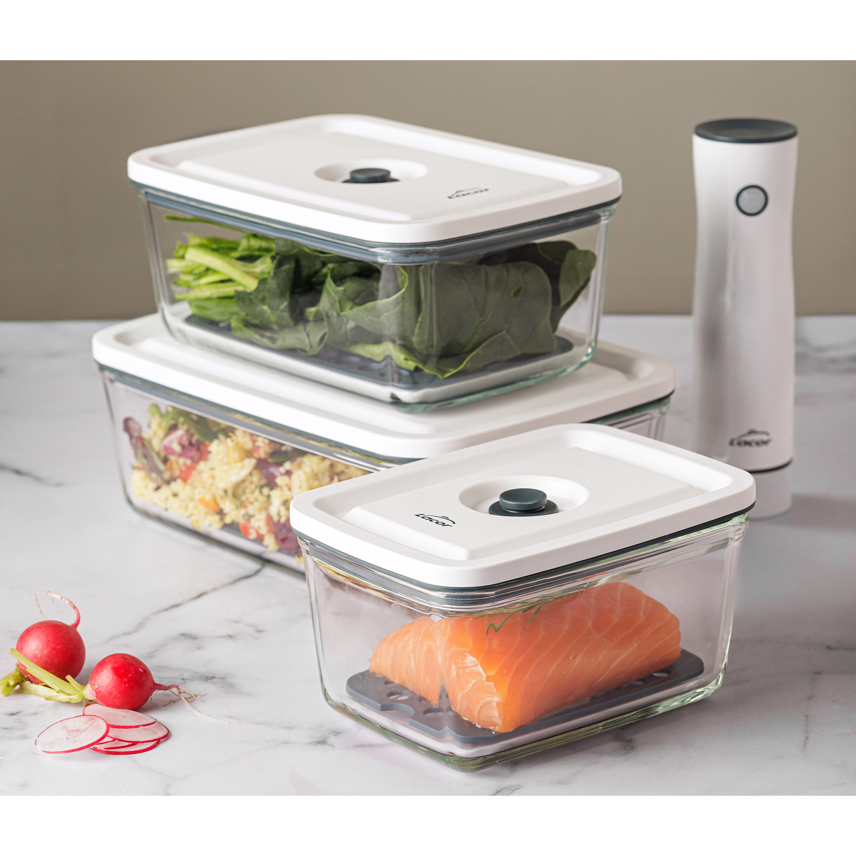 BOITES DE CONSERVATION EN VERRE - COLLECTION SMART