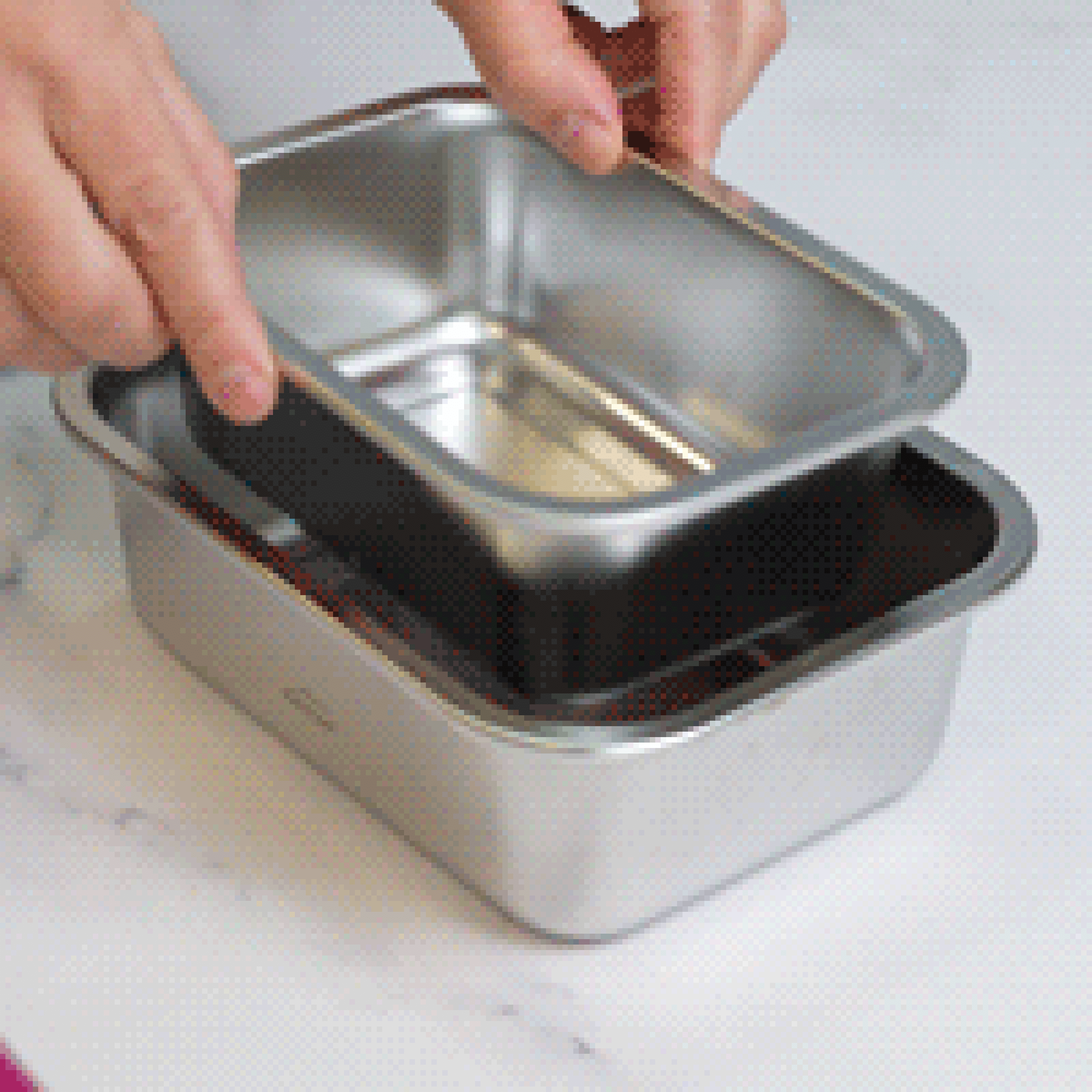 SET DE 3 BOITES INOX ET COUVERCLE EN VERRE - ETERN