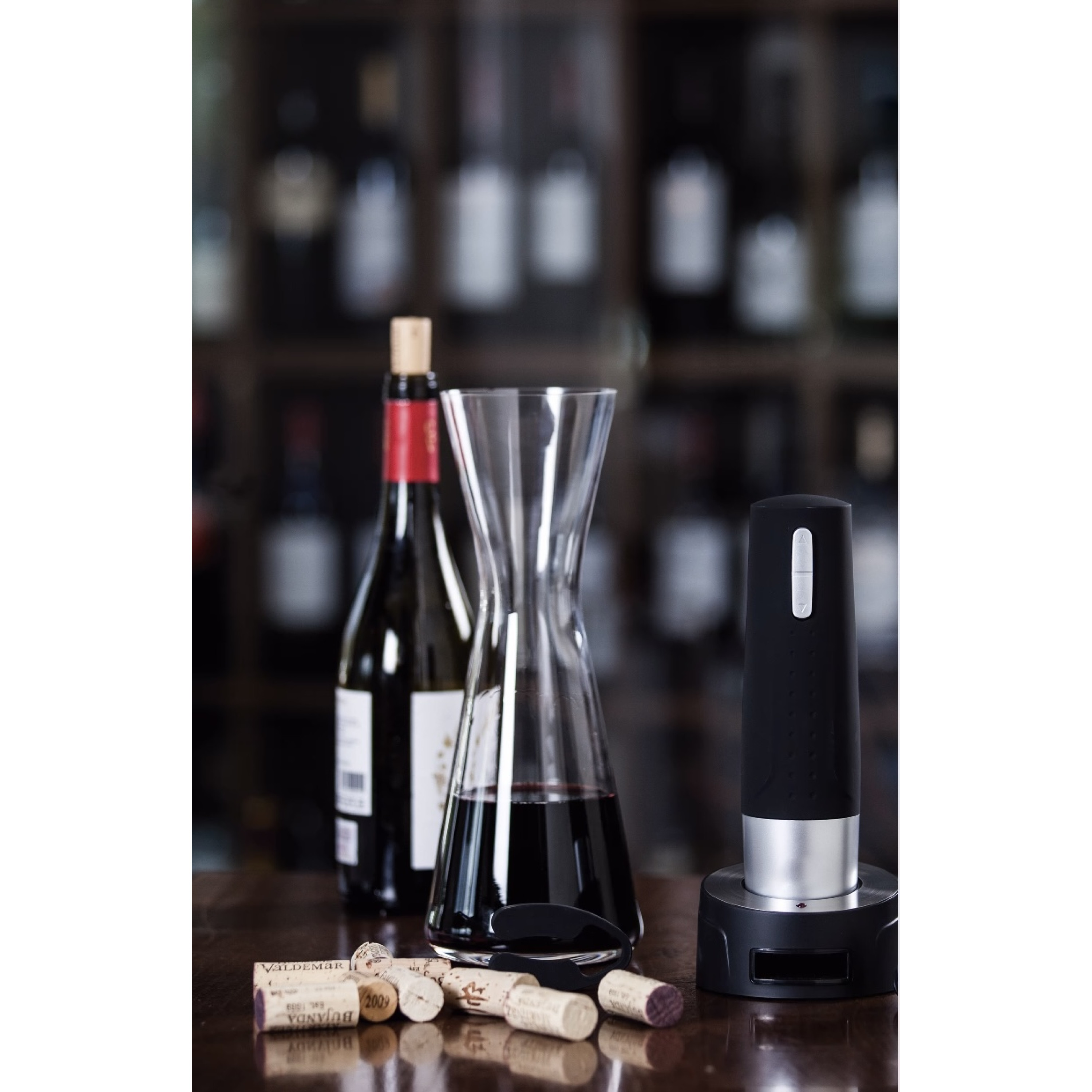 TIRE BOUCHON éLECTRIQUE AVEC SUPPORT CHARGE