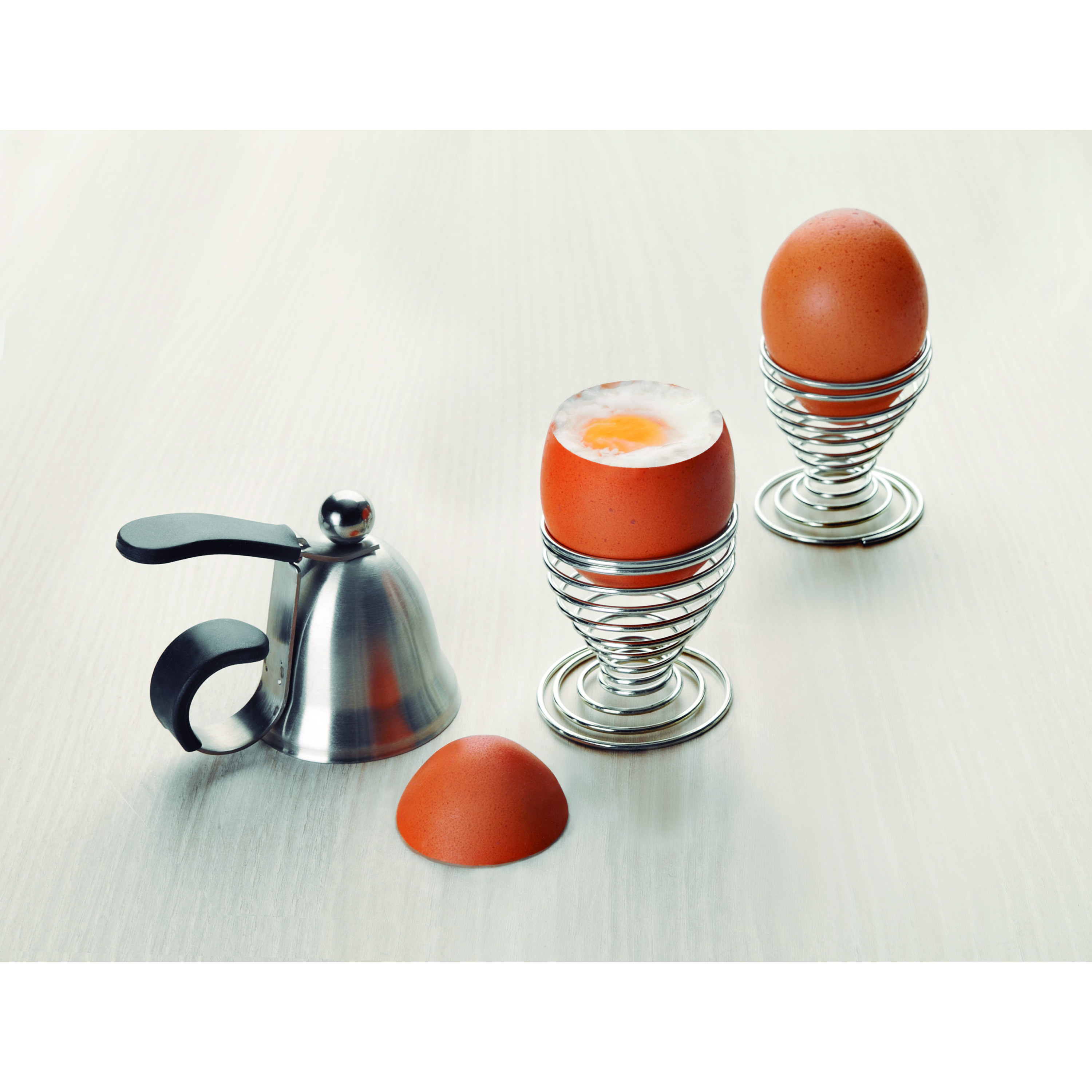 COQUETIER EN ACIER INOXYDABLE