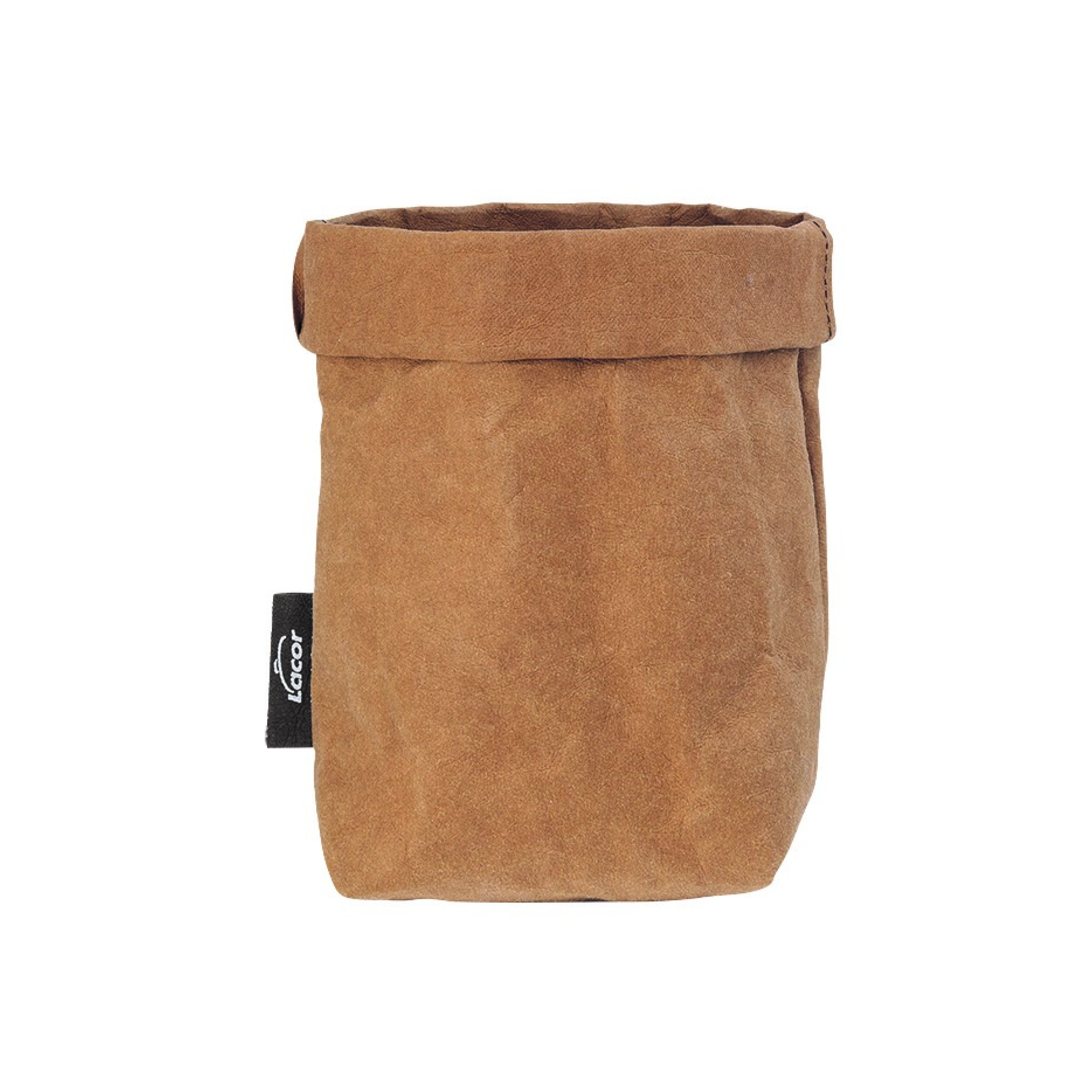 CORBEILLE à PAIN EN PAPIER MARRON