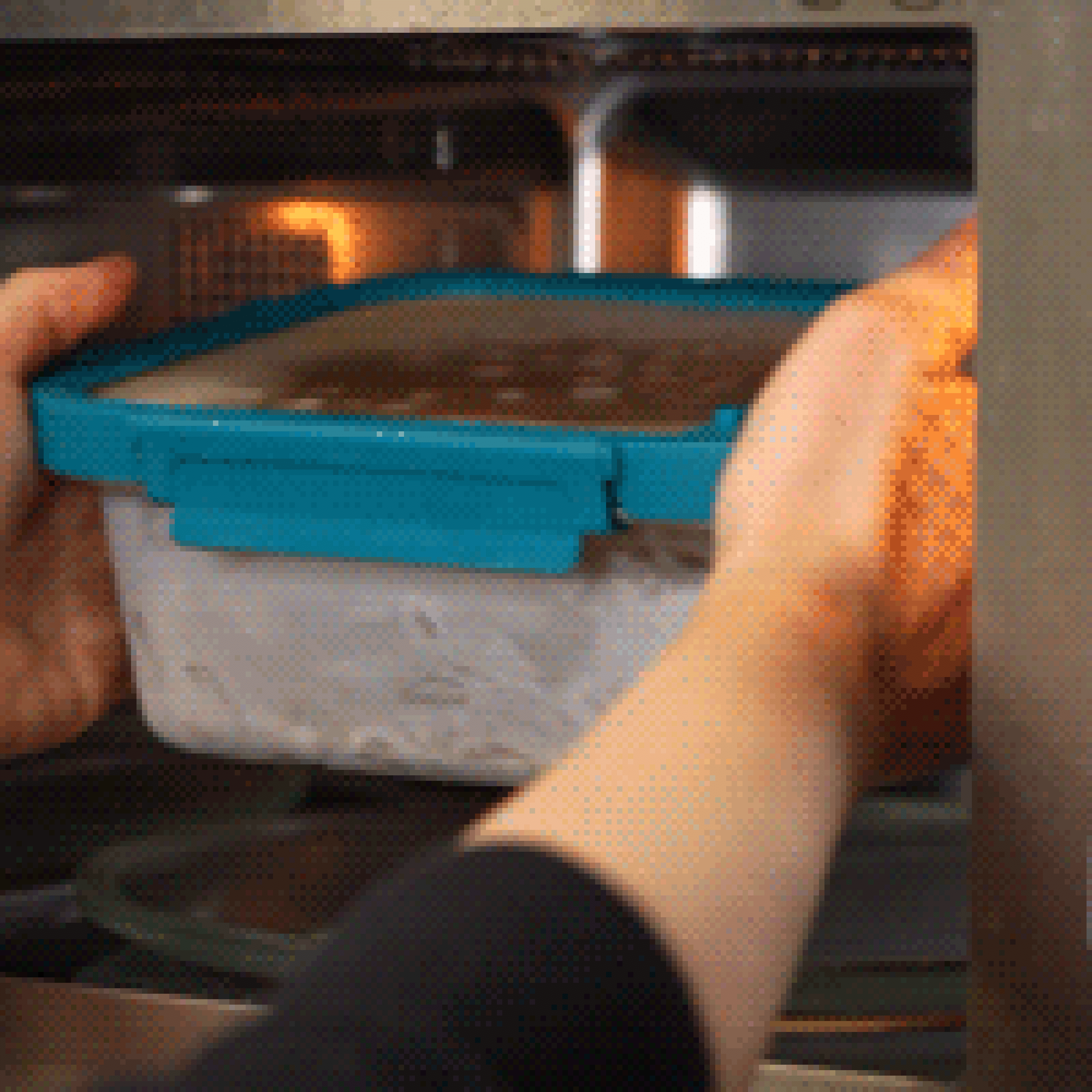 SET DE 3 BOITES INOX ET COUVERCLE EN VERRE - ETERN