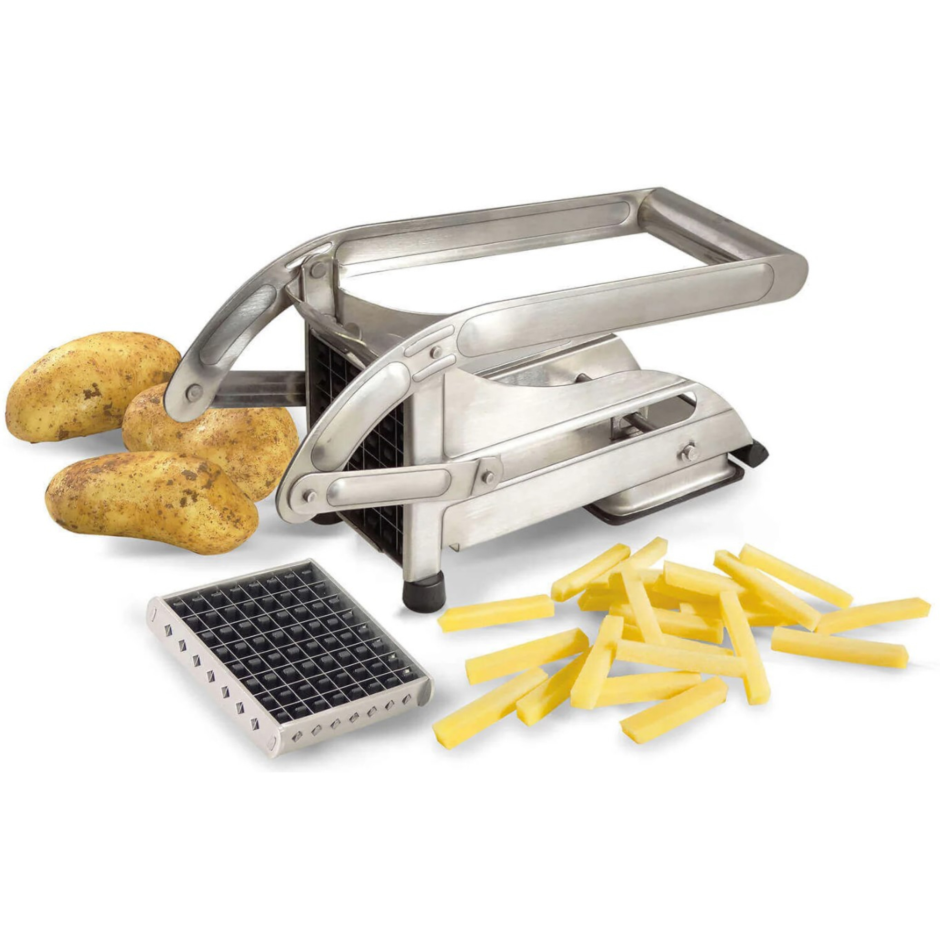 COUPE-FRITES INOX SUR VENTOUSE - LA BONNE GRAINE