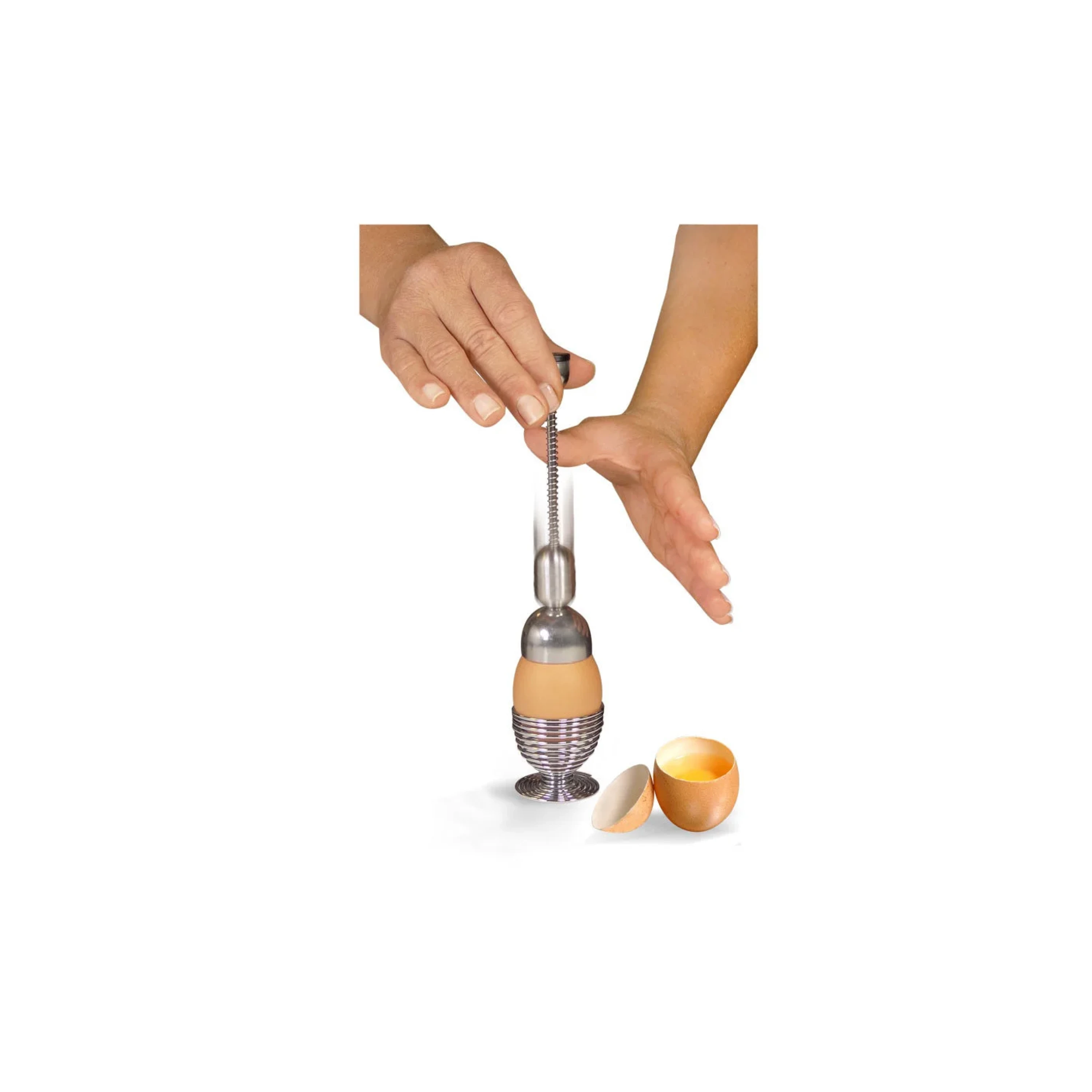 TOQUEUR À OEUF INOX - LA BONNE GRAINE