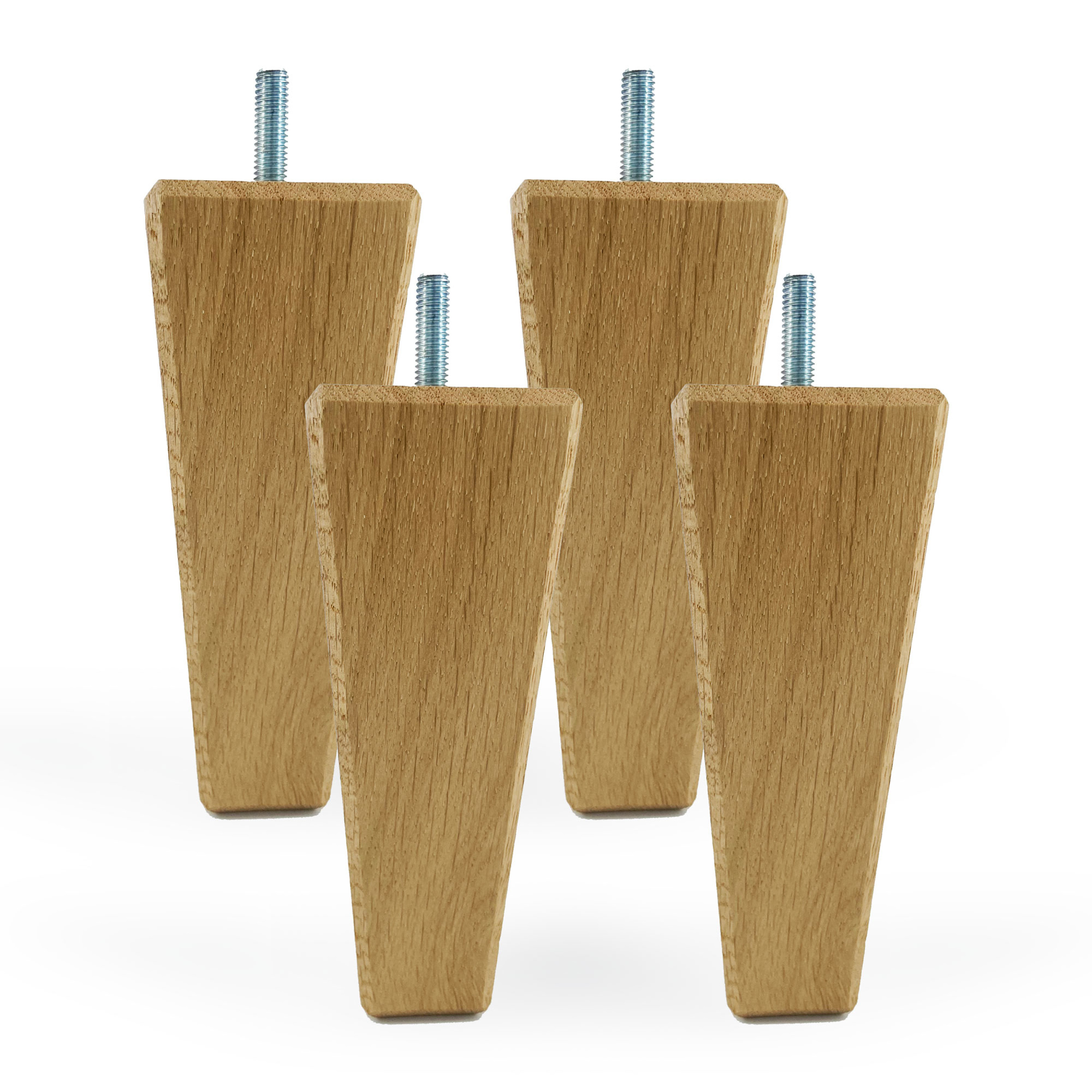 Lot de 4 pieds de sommier Lupin - Margot