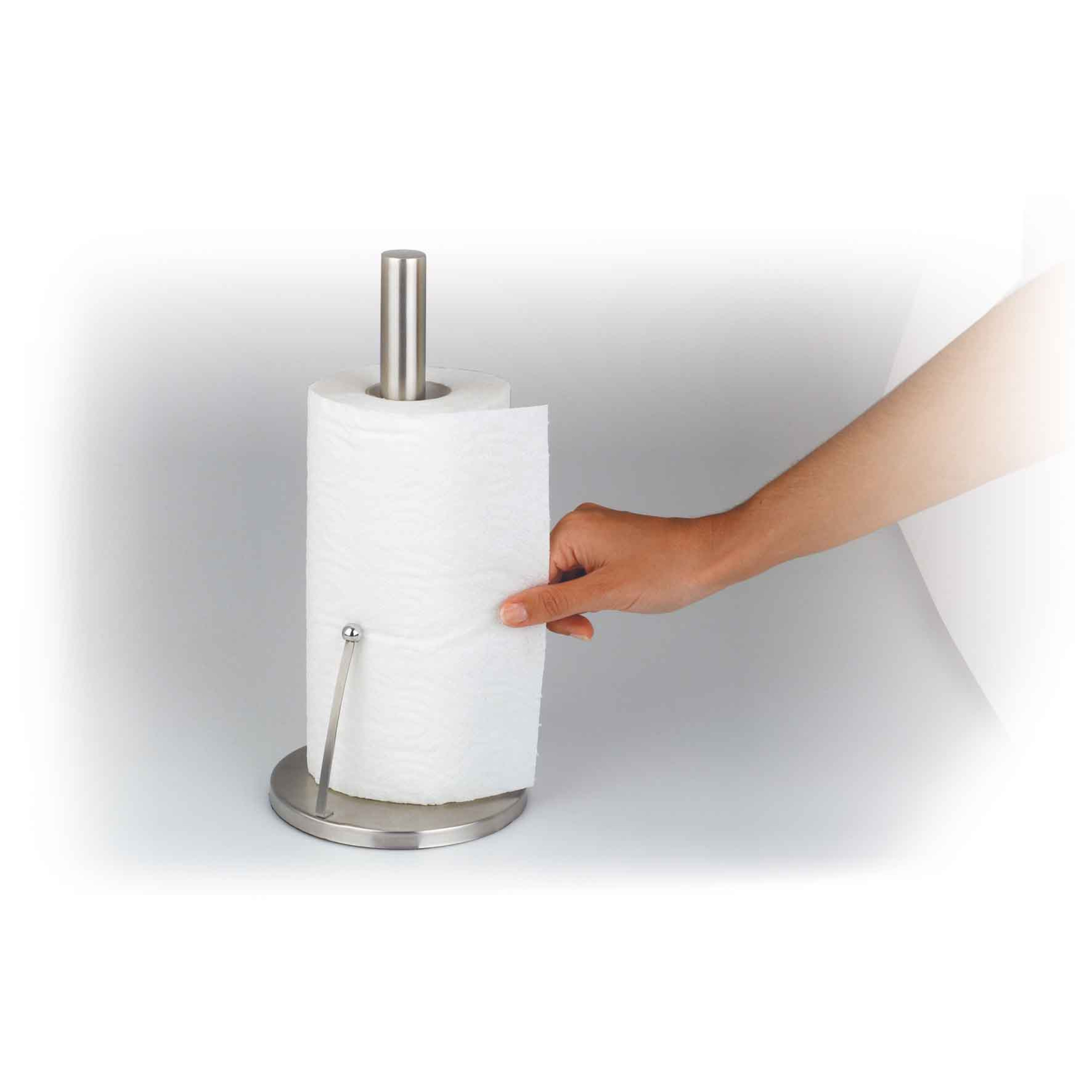 DEROULEUR POUR PAPIER ESSUIE-TOUT INOX