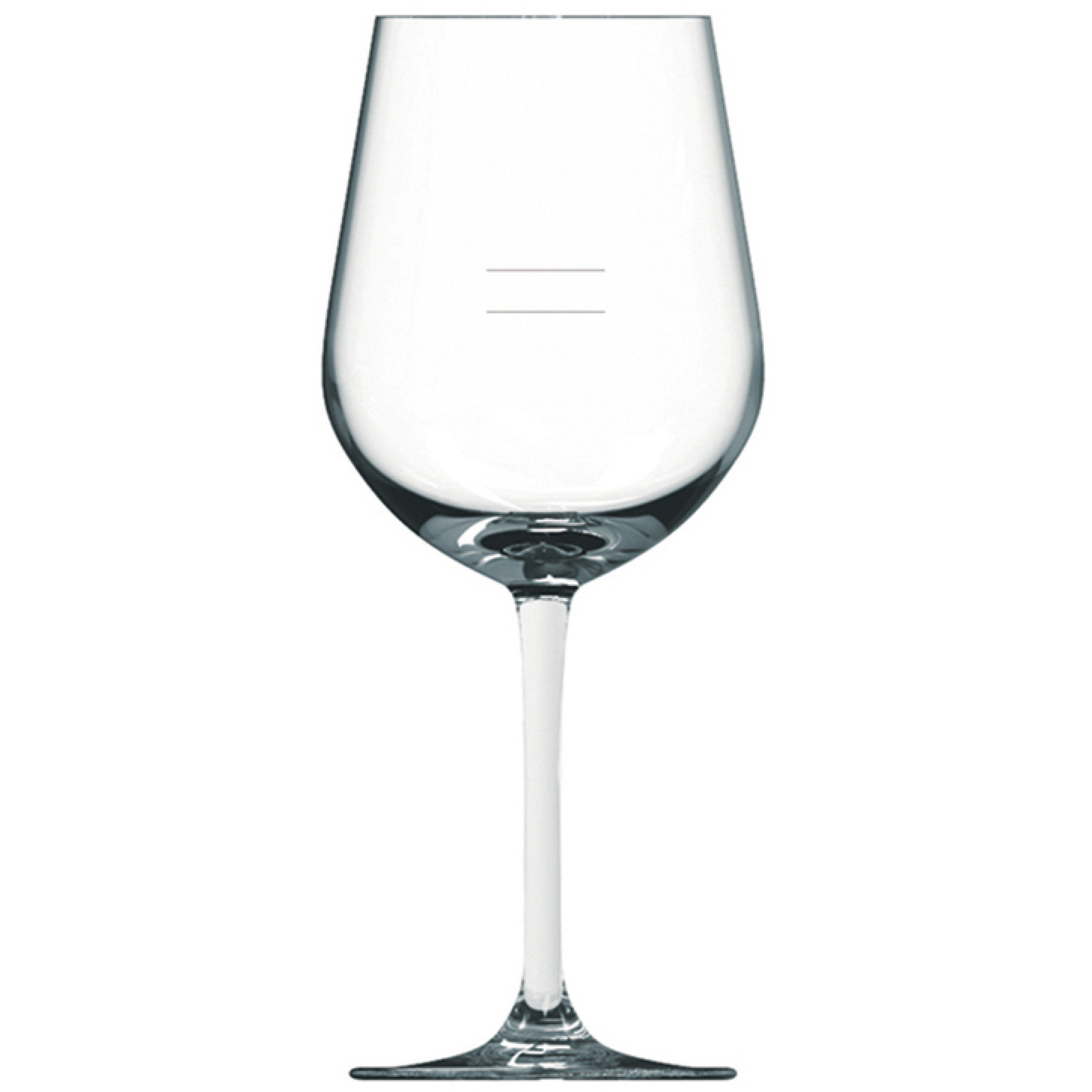 6 verres à vin double jaugé 12.5 et 14.5 cl - Arcoroc