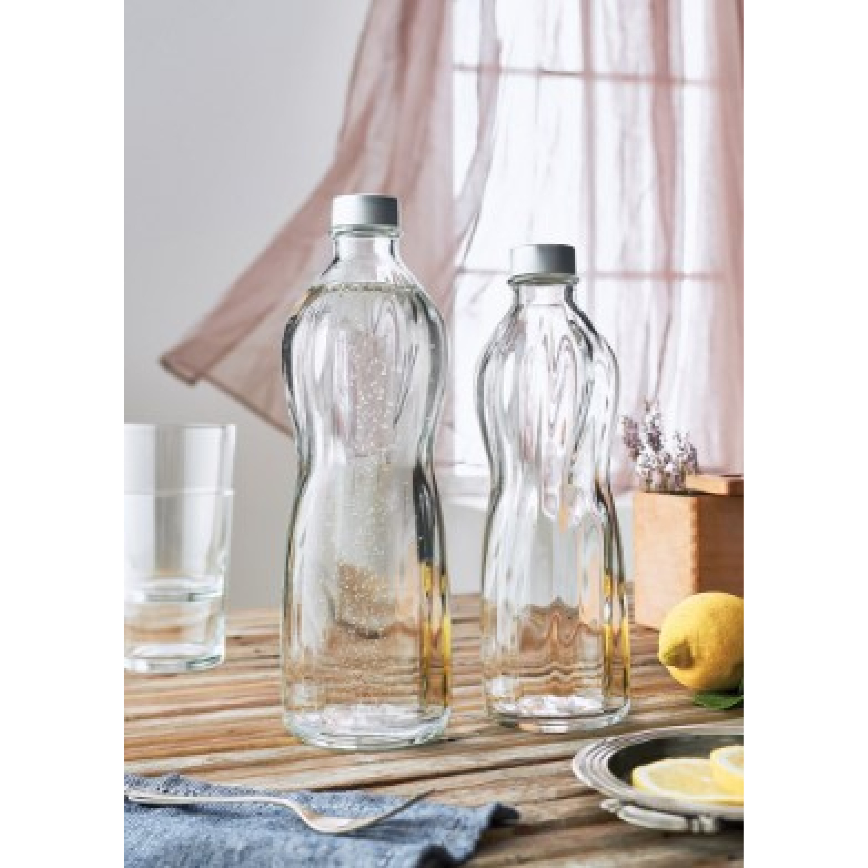 BOUTEILLE DE TABLE AQUA EN VERRE - BORMIOLI