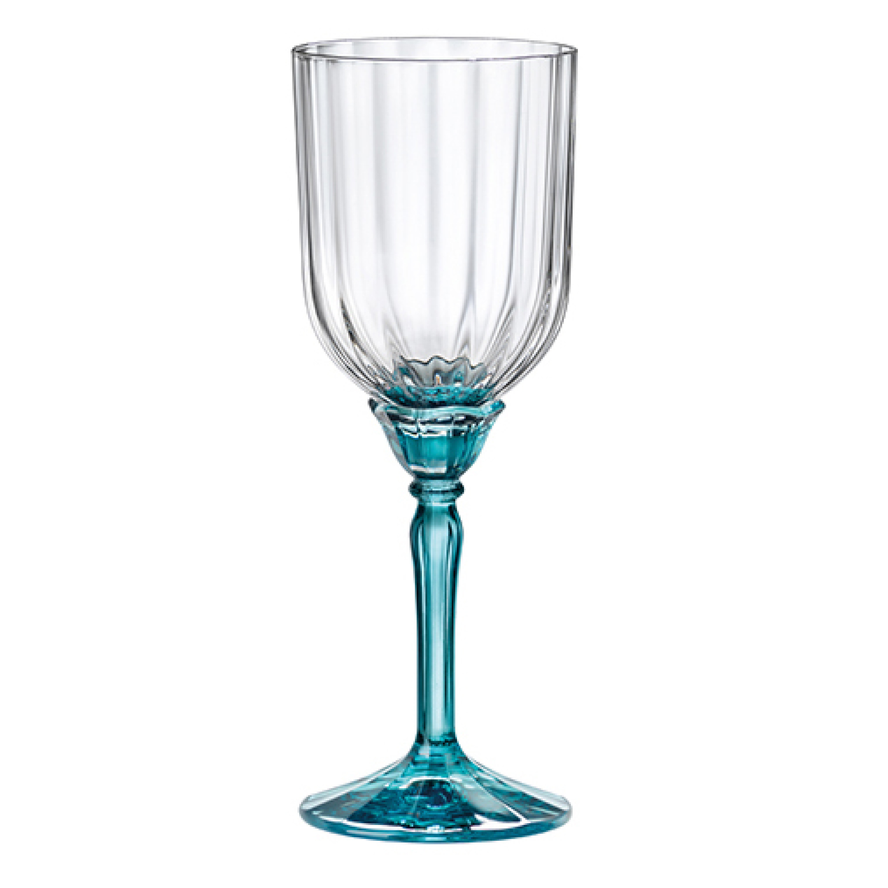 6 verres  collection FLORIAN LUCENT BLUE - BORMIOLI ROCCO