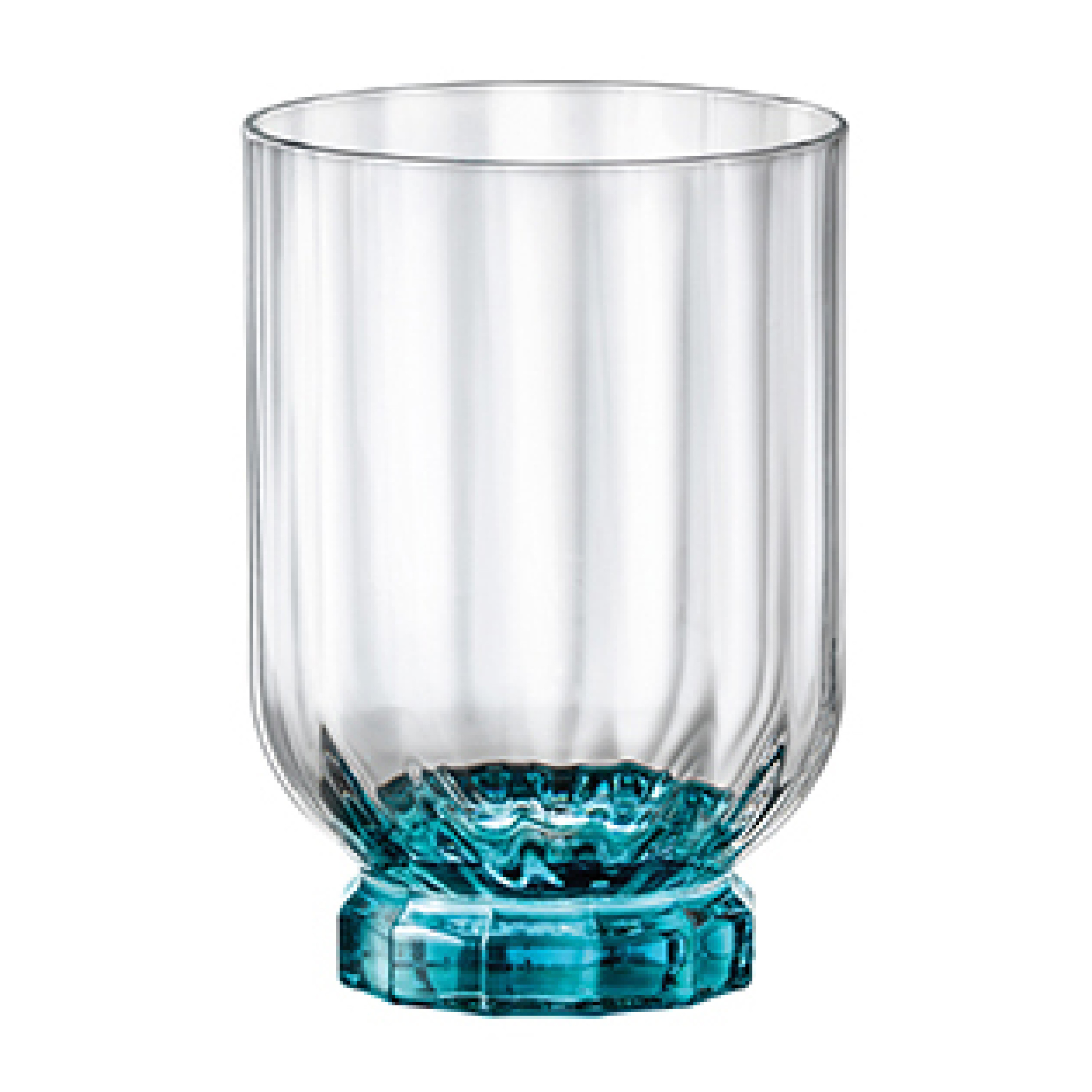 6 verres  collection FLORIAN LUCENT BLUE - BORMIOLI ROCCO