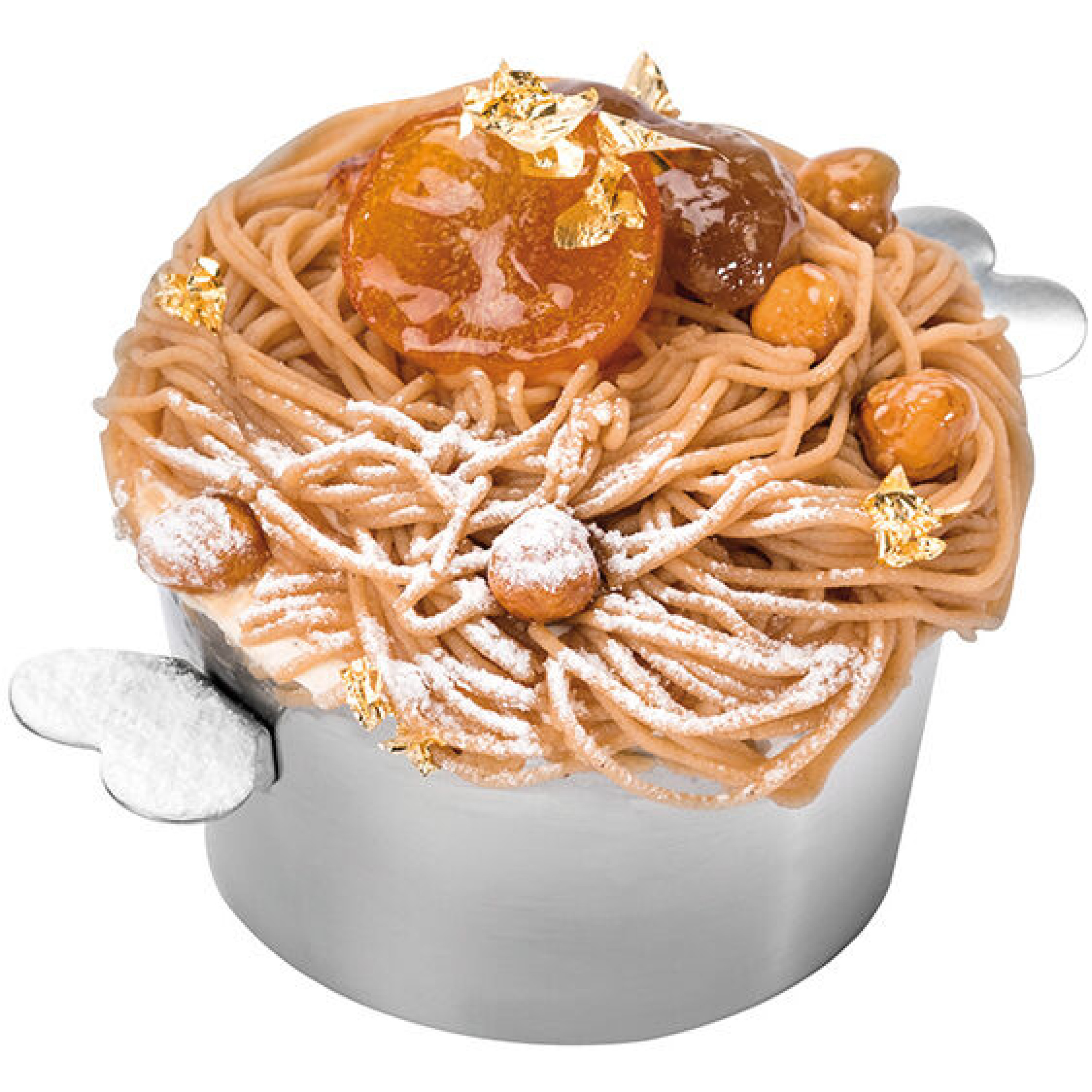 Moule à charlotte inox avec poignées sans couvercle