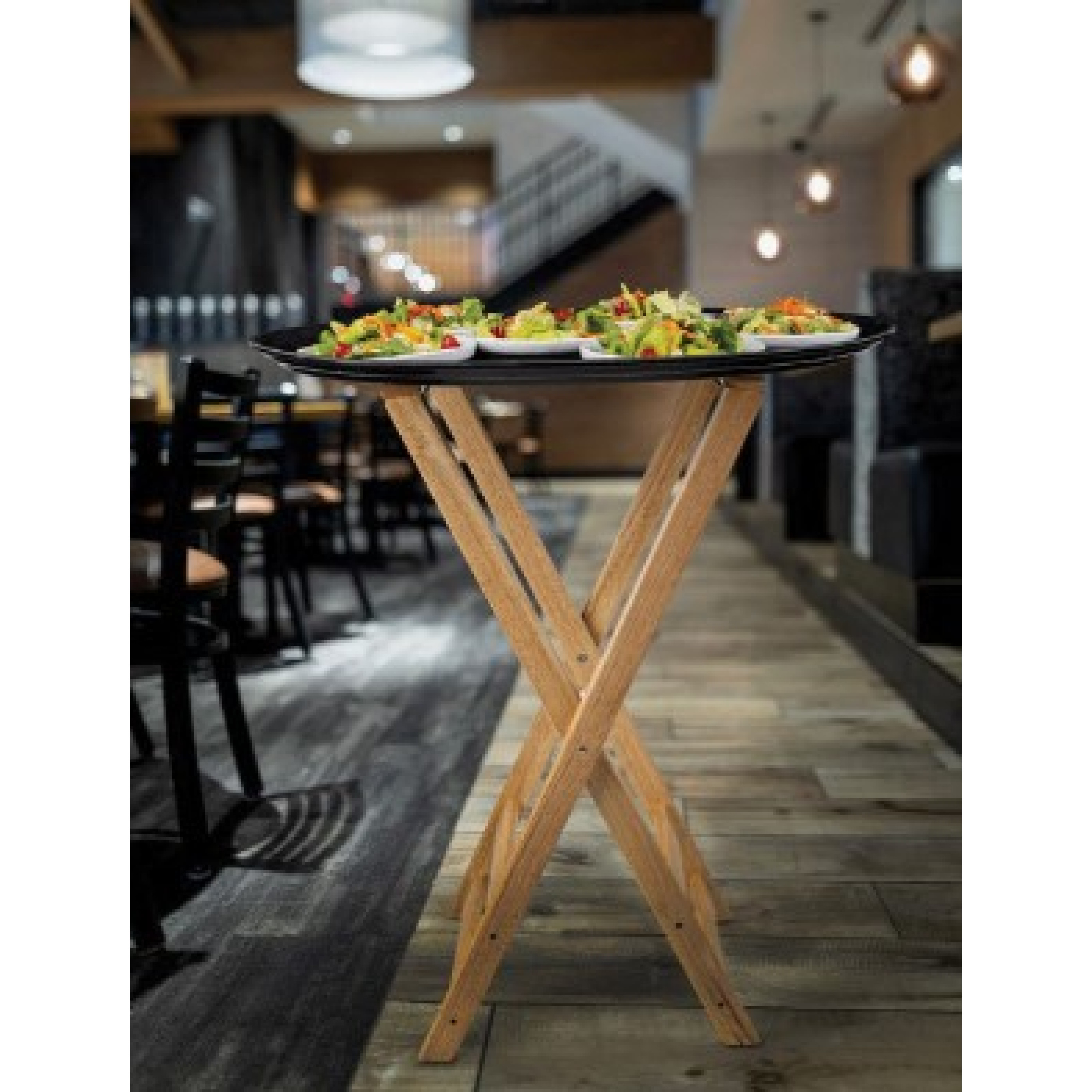 Porte-plateau pliant