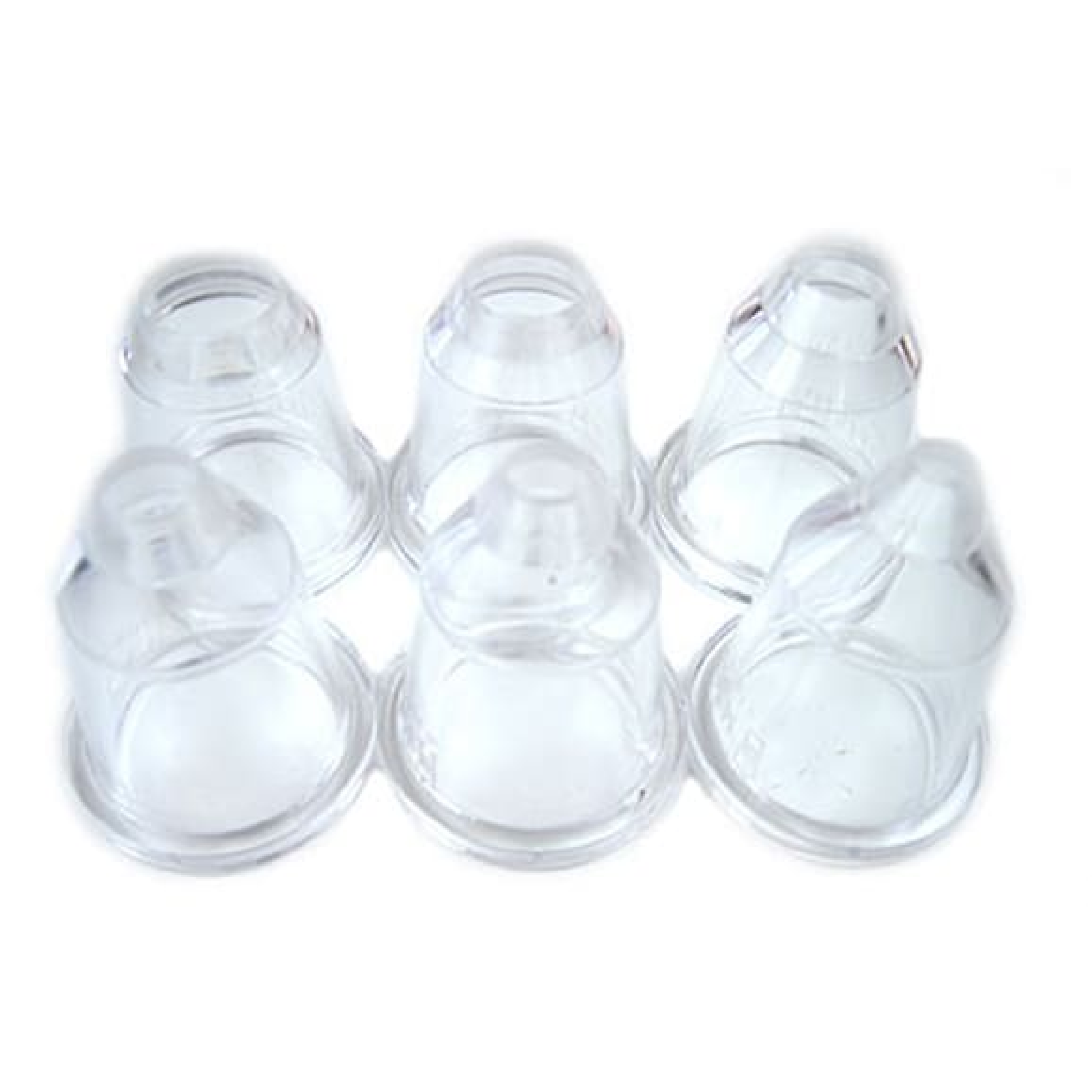 Douilles unies copolyester assortis x 6 - MATFER