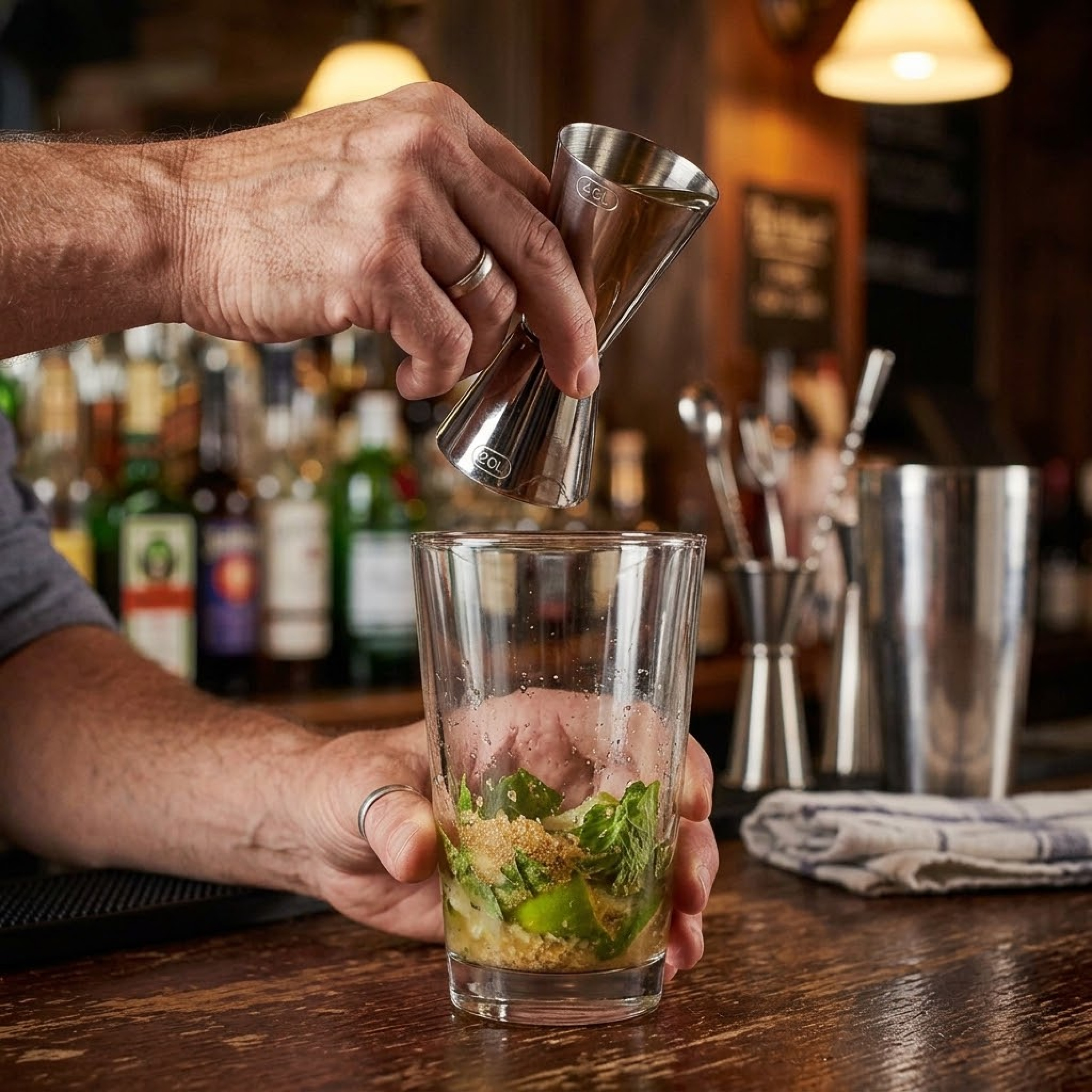 MESURE À ALCOOL 2 & 4 CL  - matfer