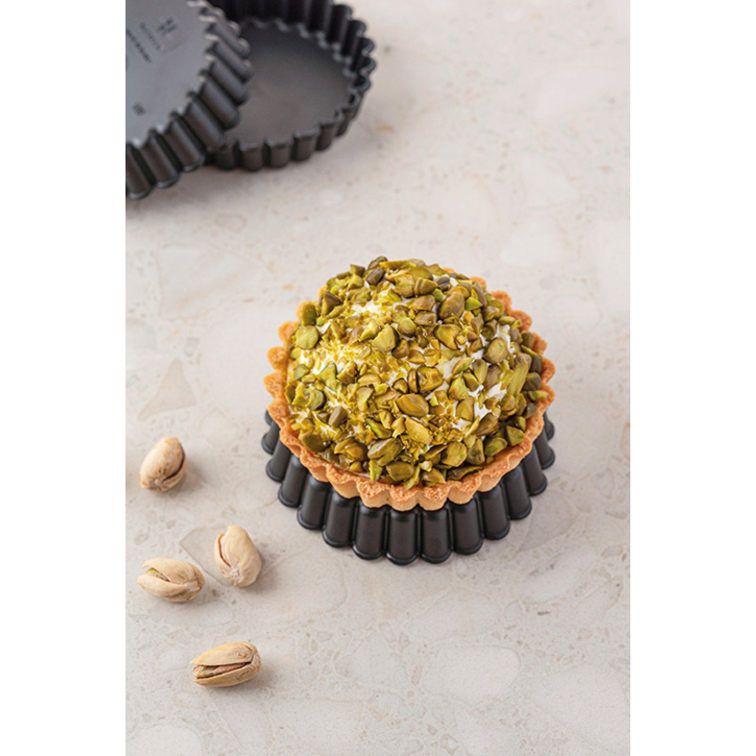 12 TARTELETTES RONDES CANNELÉES - EXOGLASS